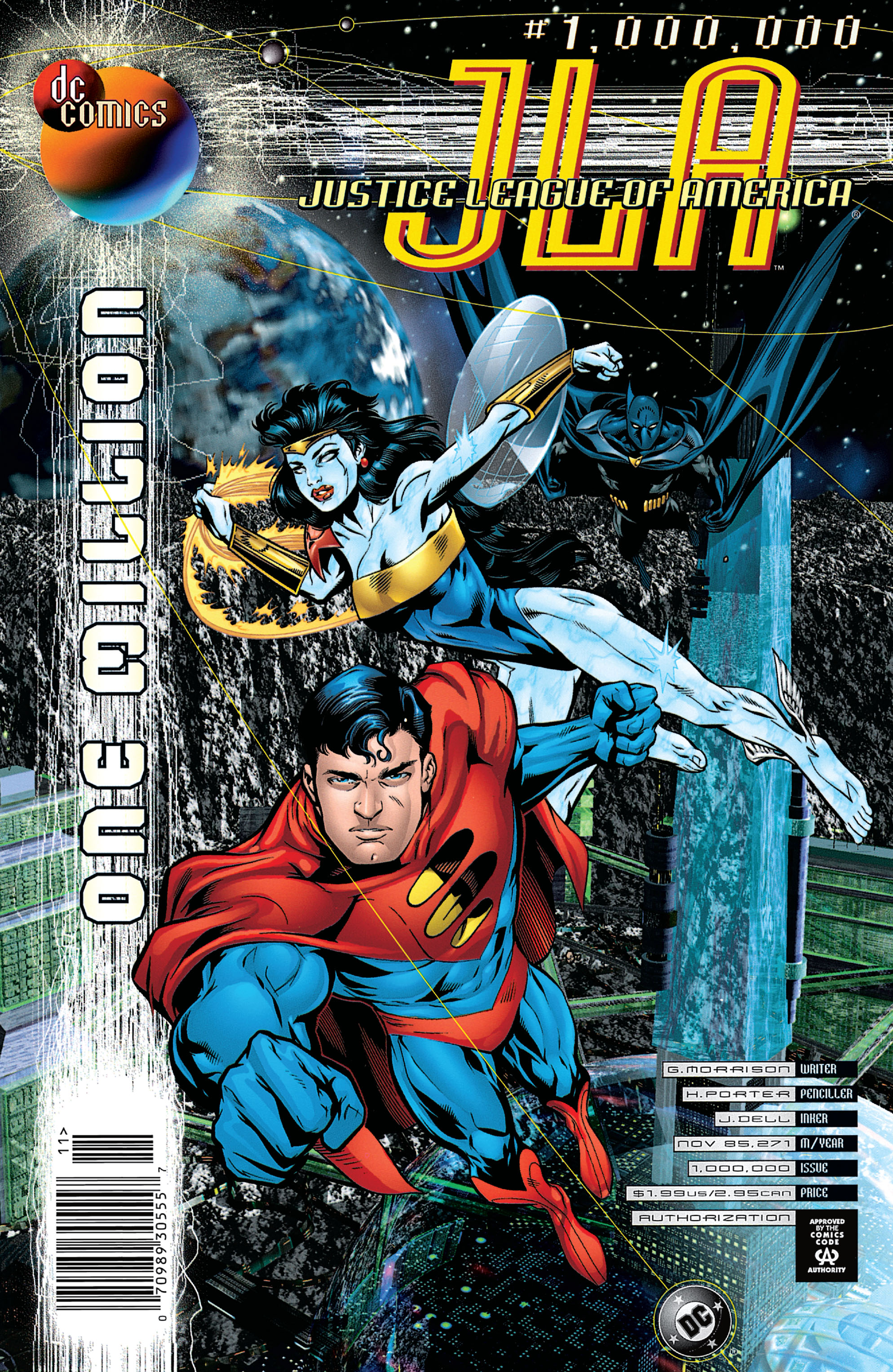 JLA (1997) Issue #1000000 - Page 1