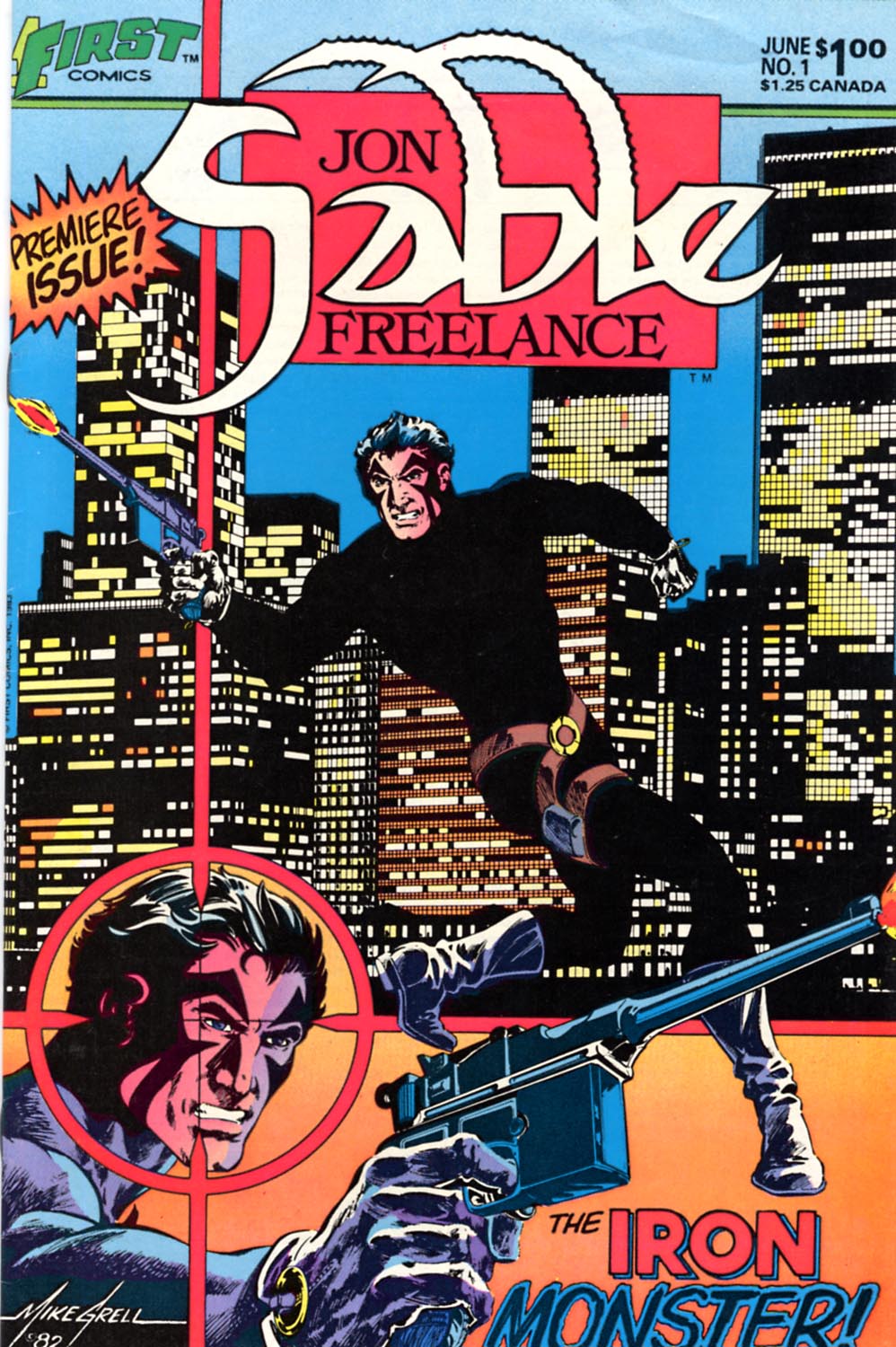 Jon Sable, Freelance Issue #1 - Page 1