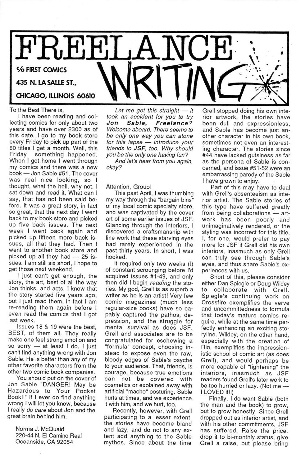 Jon Sable, Freelance Issue #54 - Page 29