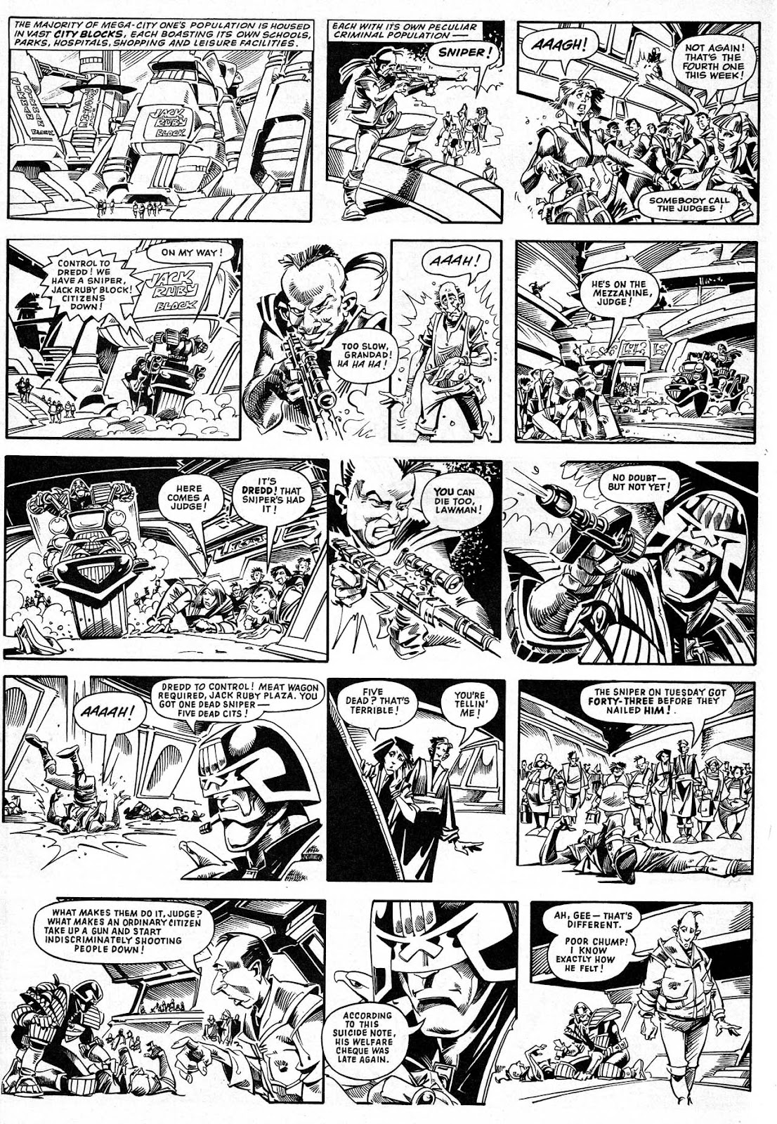 Judge Dredd Megazine (vol. 3) Issue #56 - Page 21