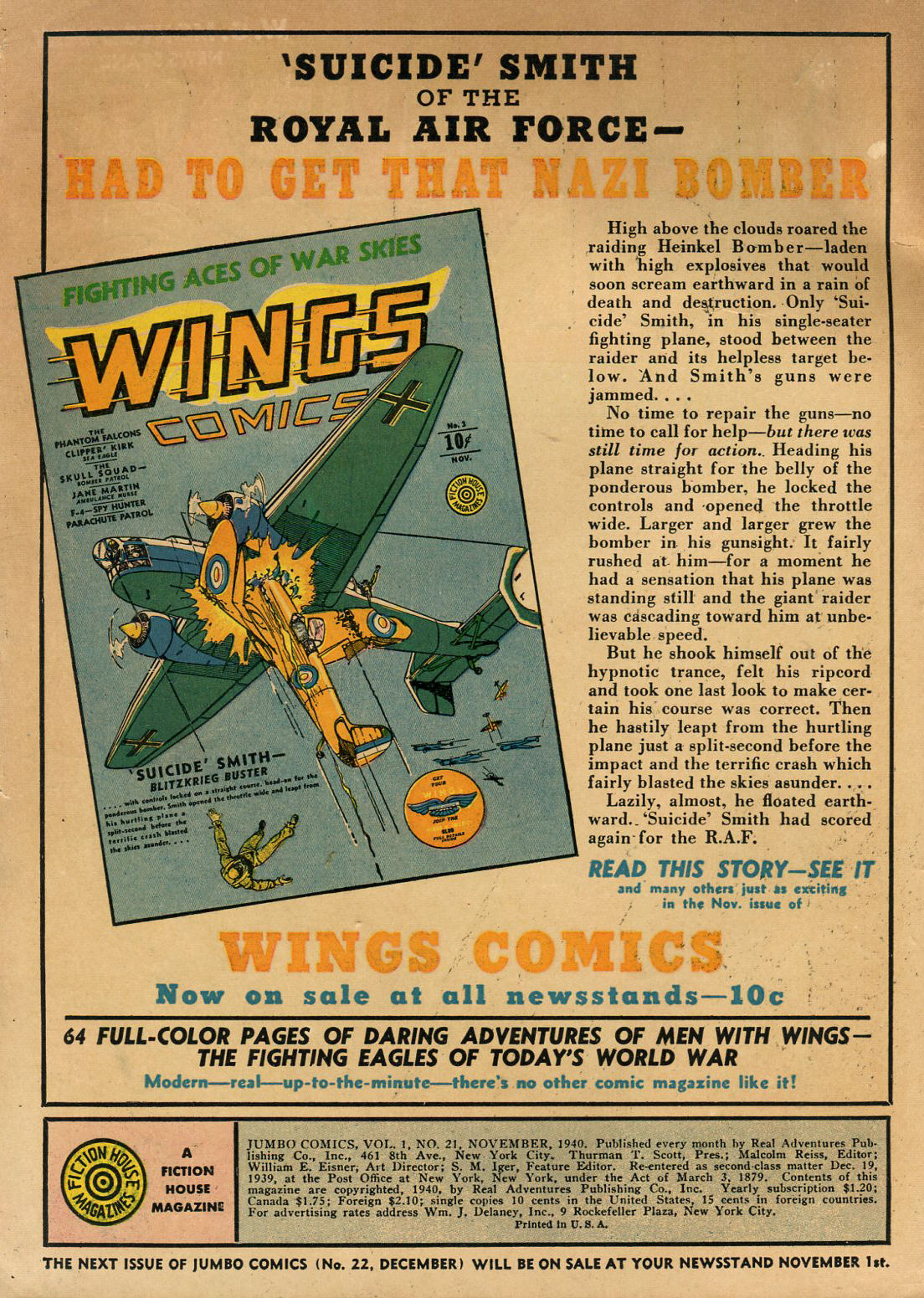 Jumbo Comics Issue #21 - Page 2