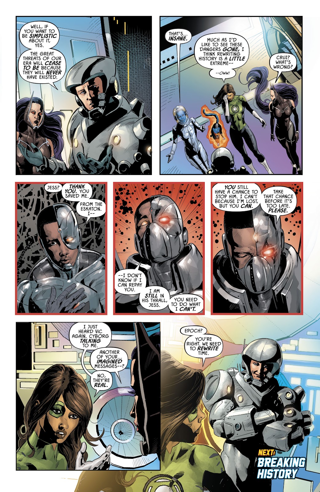 Justice League Odyssey Issue #18 - Page 22