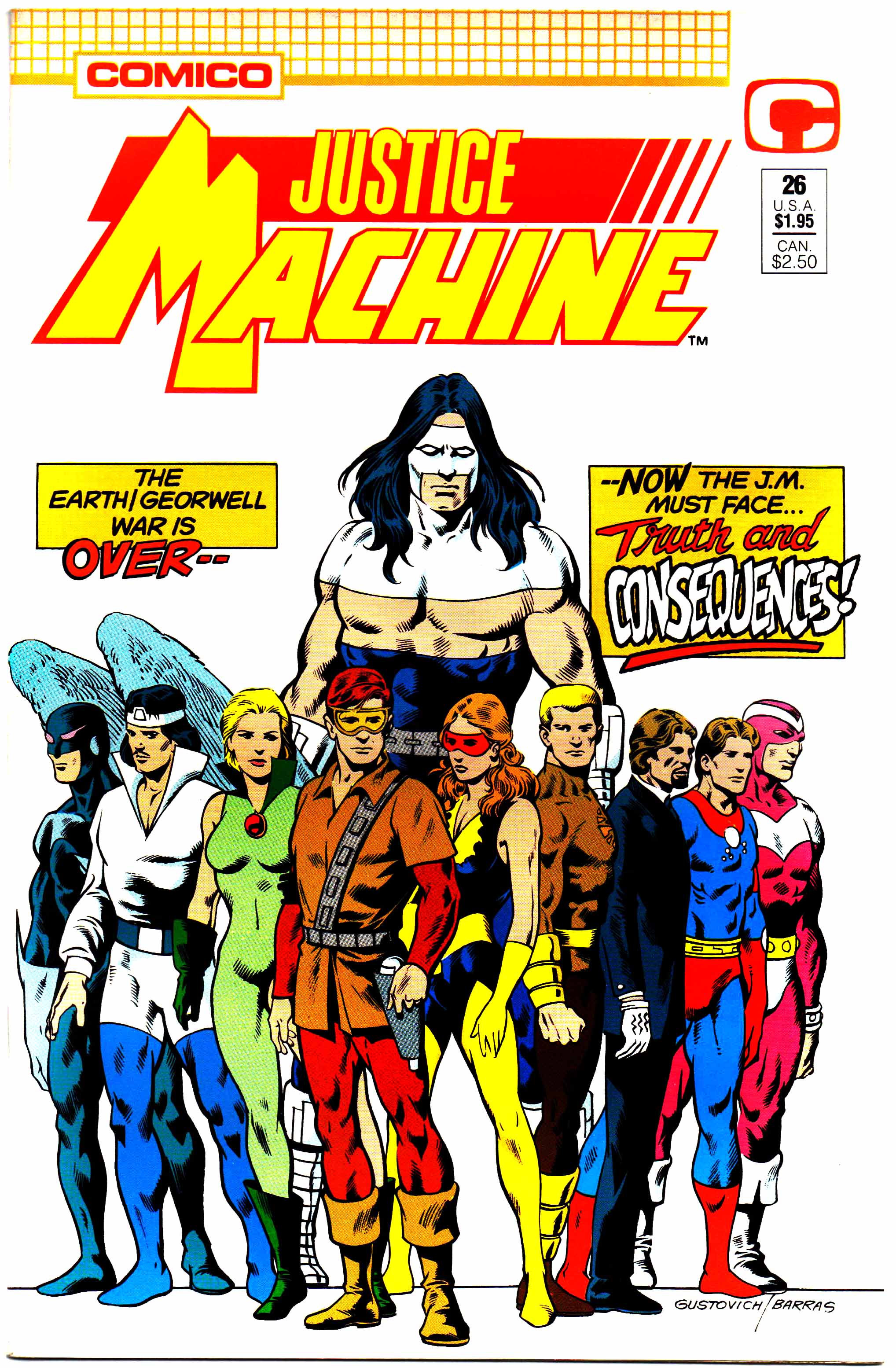 Justice Machine Issue #26 - Page 1