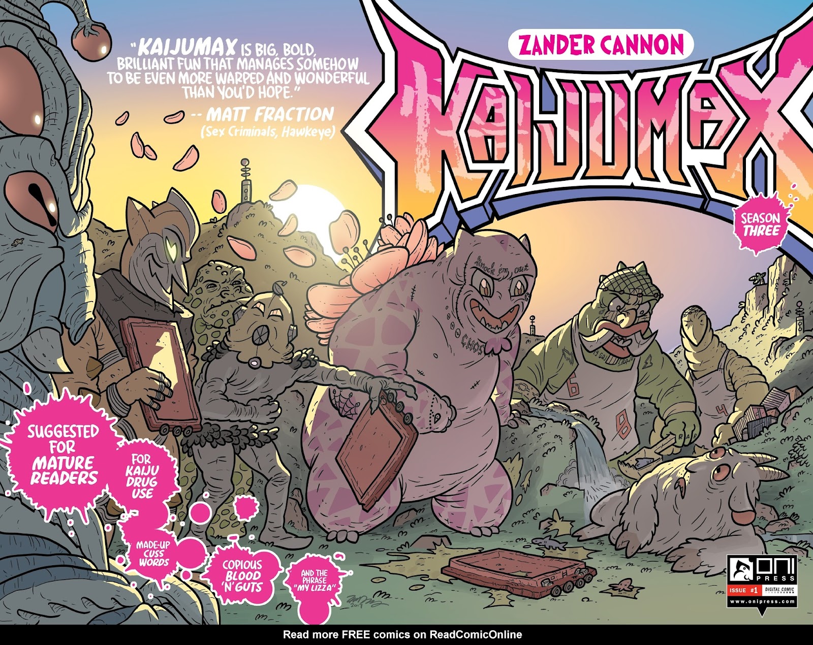 Kaijumax: Season Three Issue #1 - Page 1