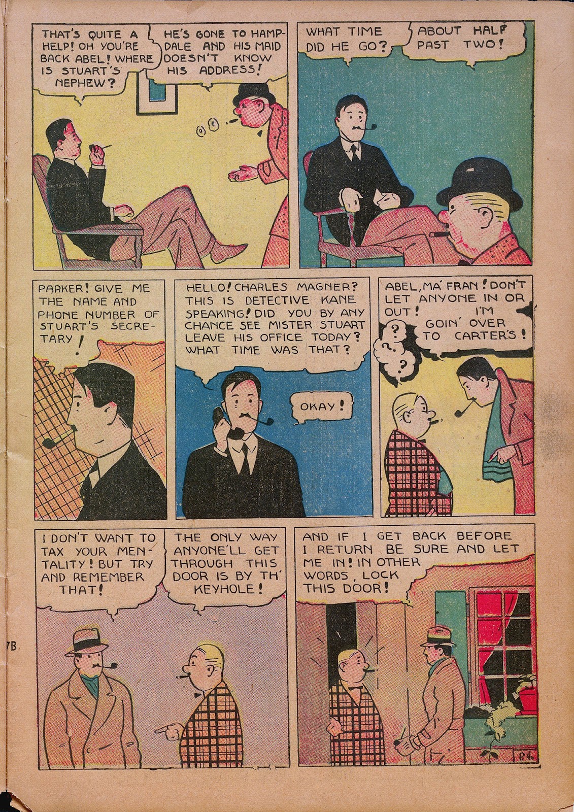 Keen Detective Funnies Issue #3 - Page 19