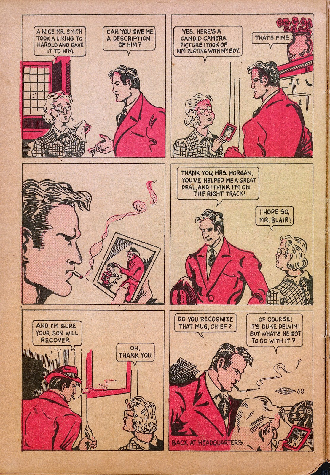 Keen Detective Funnies Issue #3 - Page 34