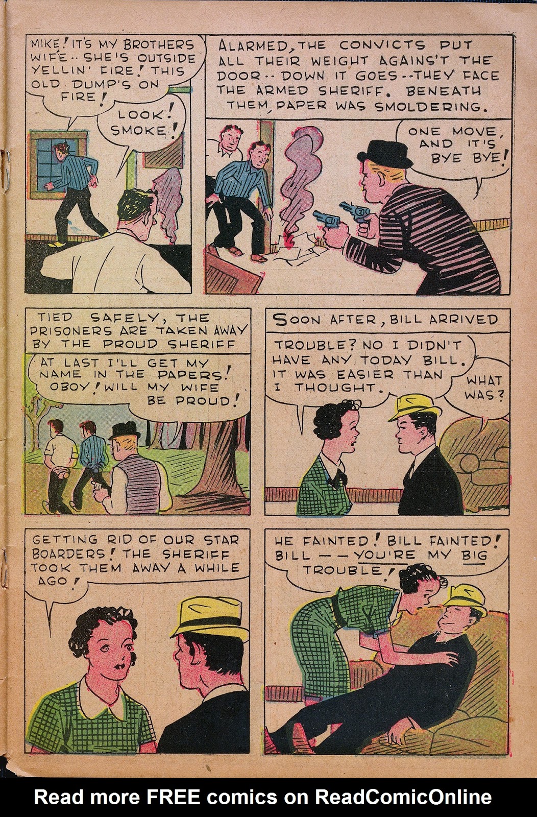 Keen Detective Funnies Issue #3 - Page 43