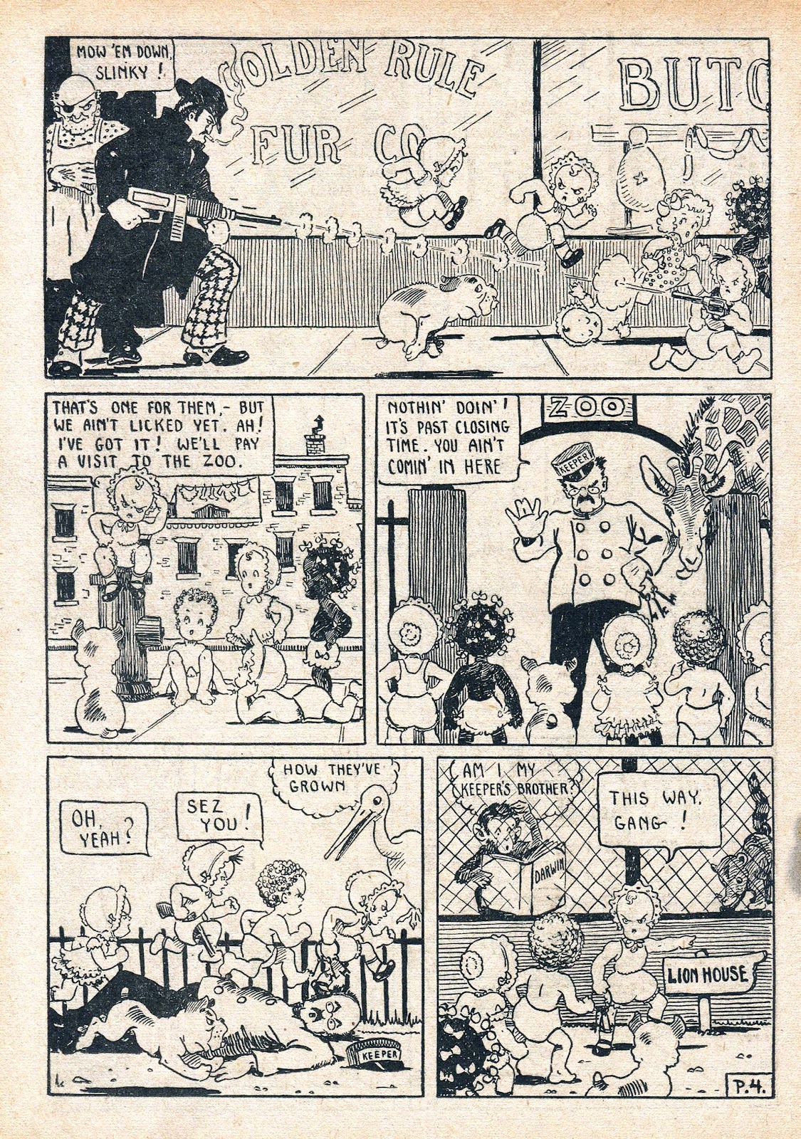 Keen Detective Funnies Issue #7 - Page 22