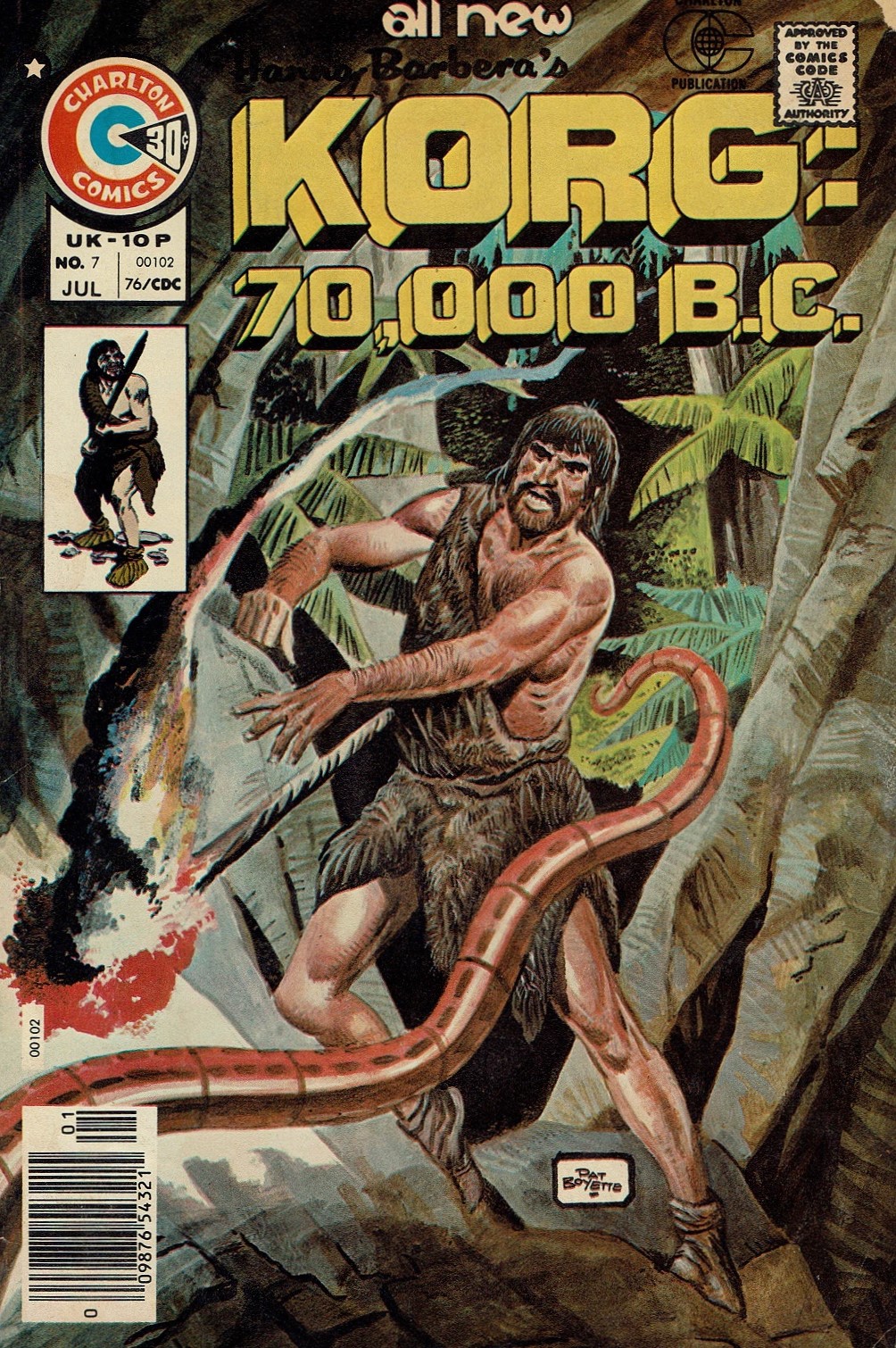 Korg: 70,000 B.C. Issue #7 - Page 1