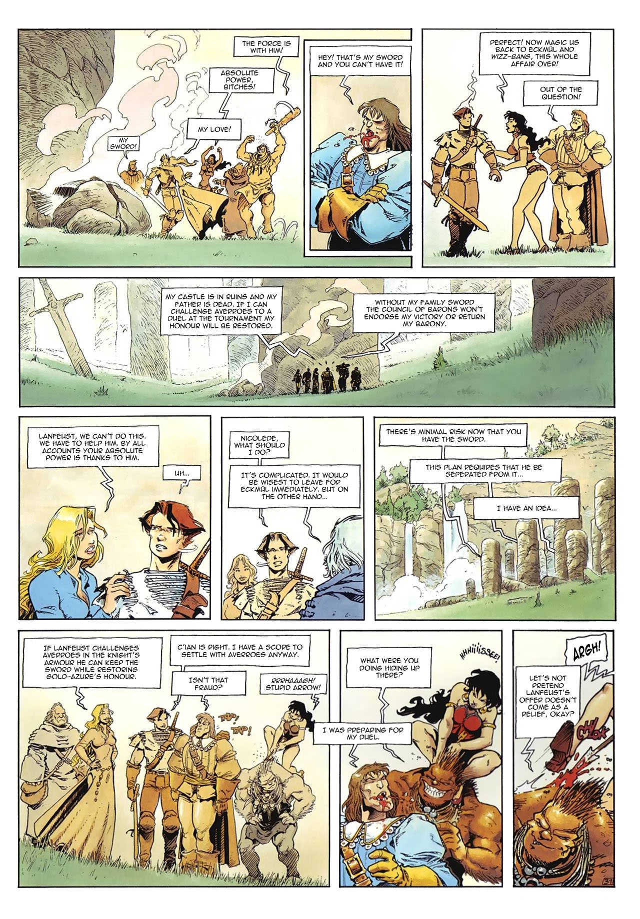 Lanfeust of Troy Issue #4 - Page 36