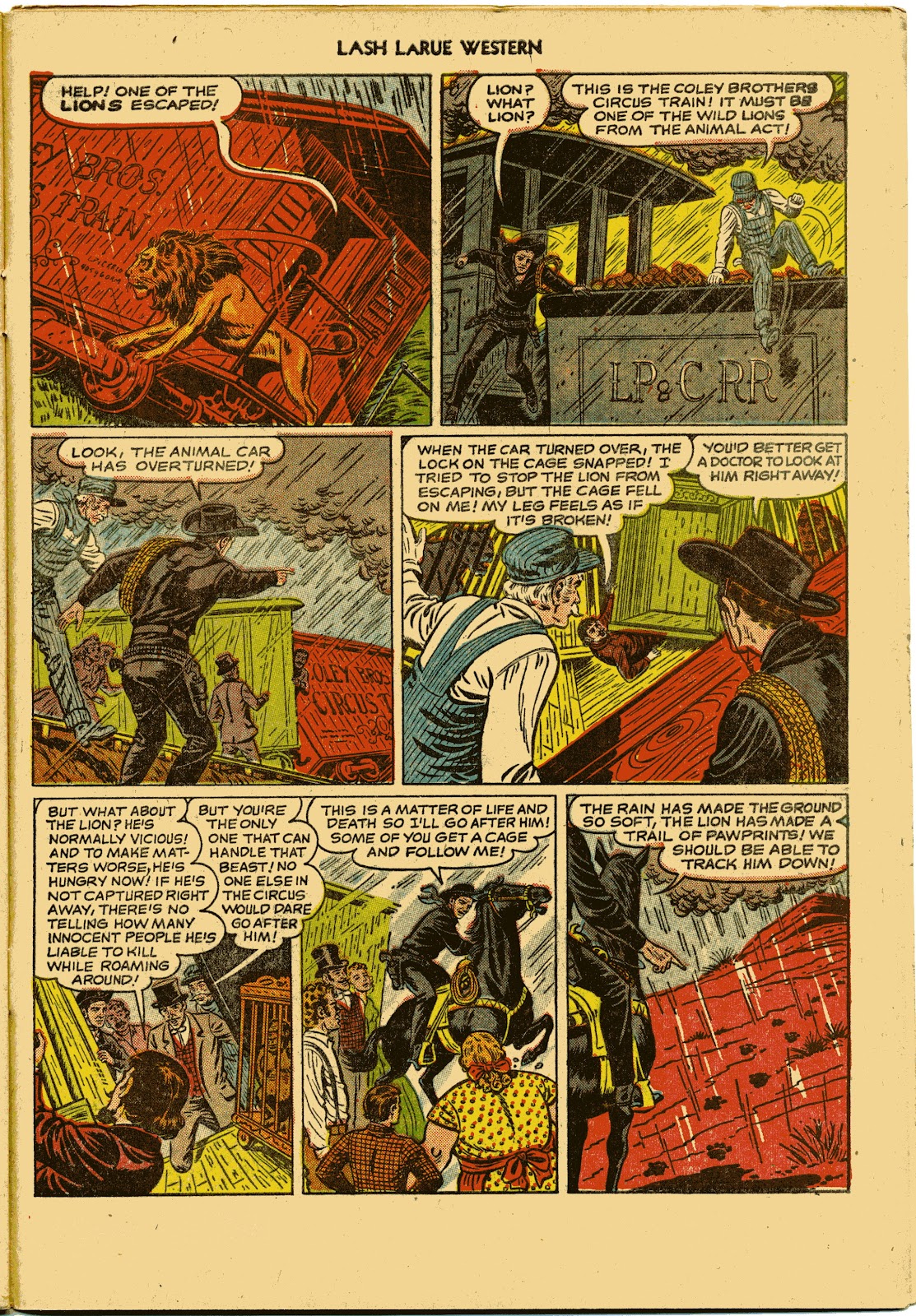Lash Larue Western (1949) Issue #27 - Page 31