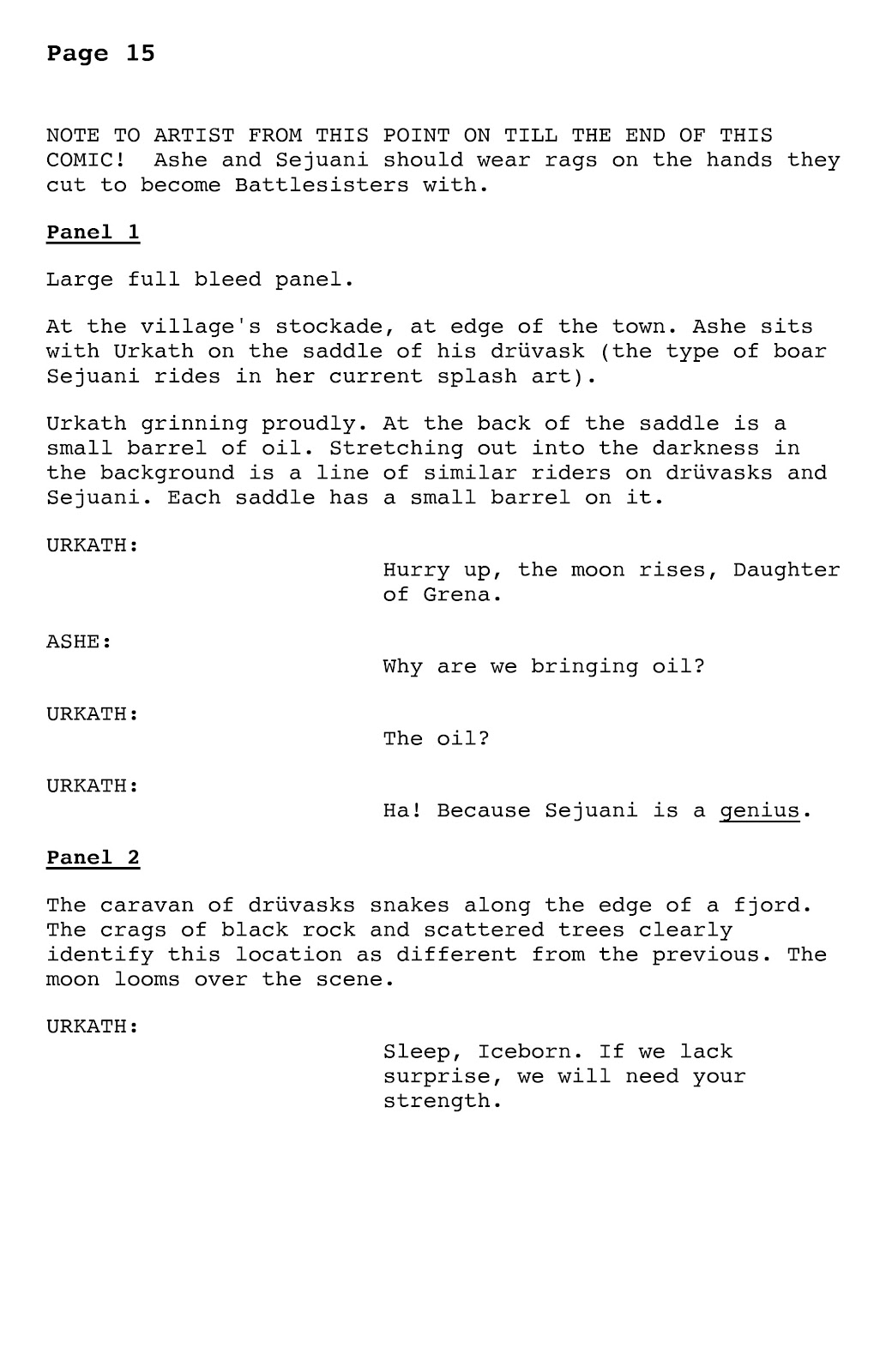 League of Legends: Ashe: Warmother Special Edition Issue #4 - Page 52
