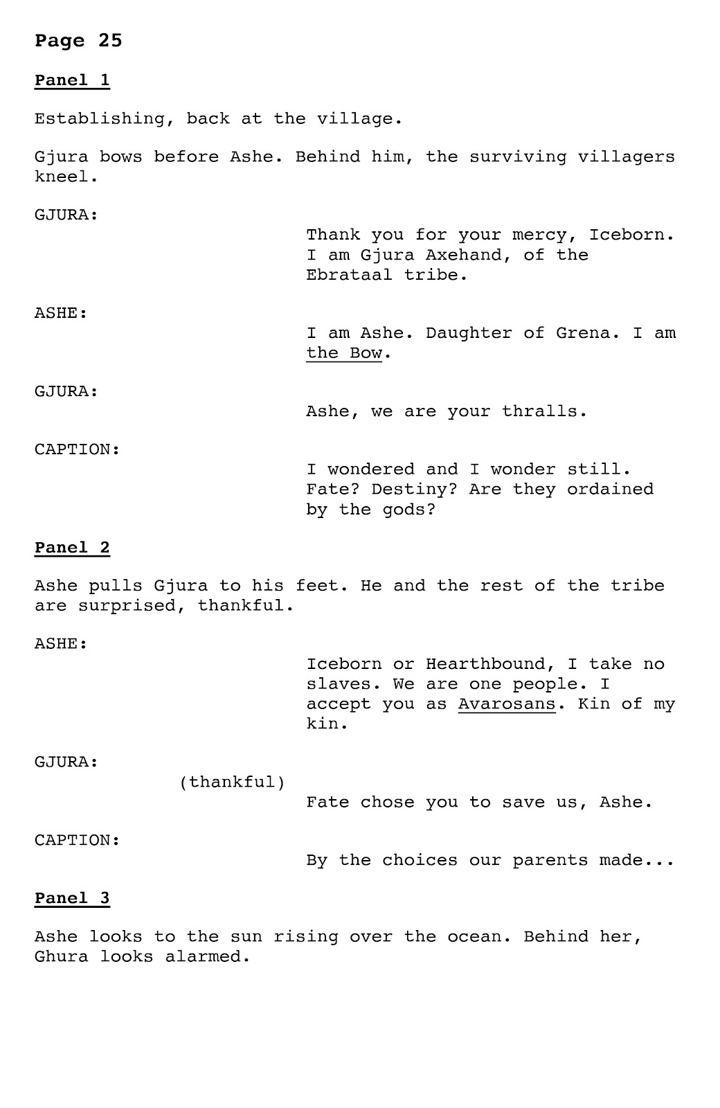 League of Legends: Ashe: Warmother Special Edition Issue #4 - Page 68