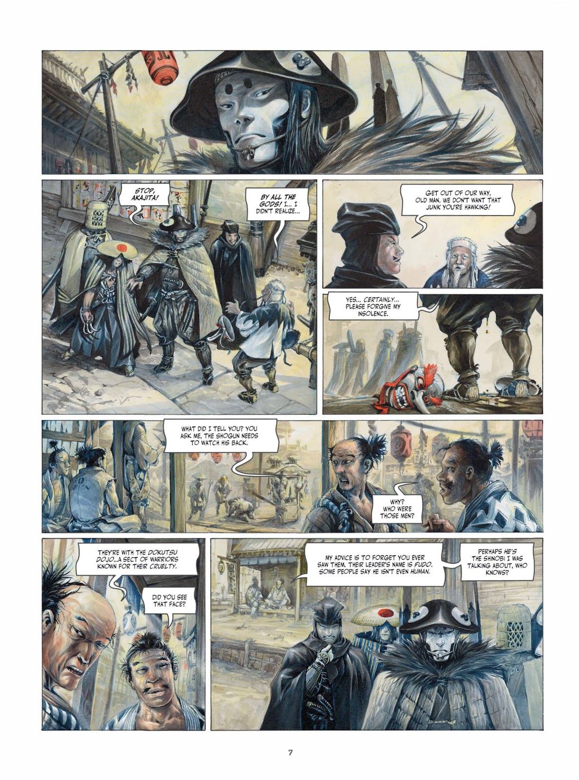 Legends of the Pierced Veil: The Mask of Fudo TPB (Part 1) - Page 7