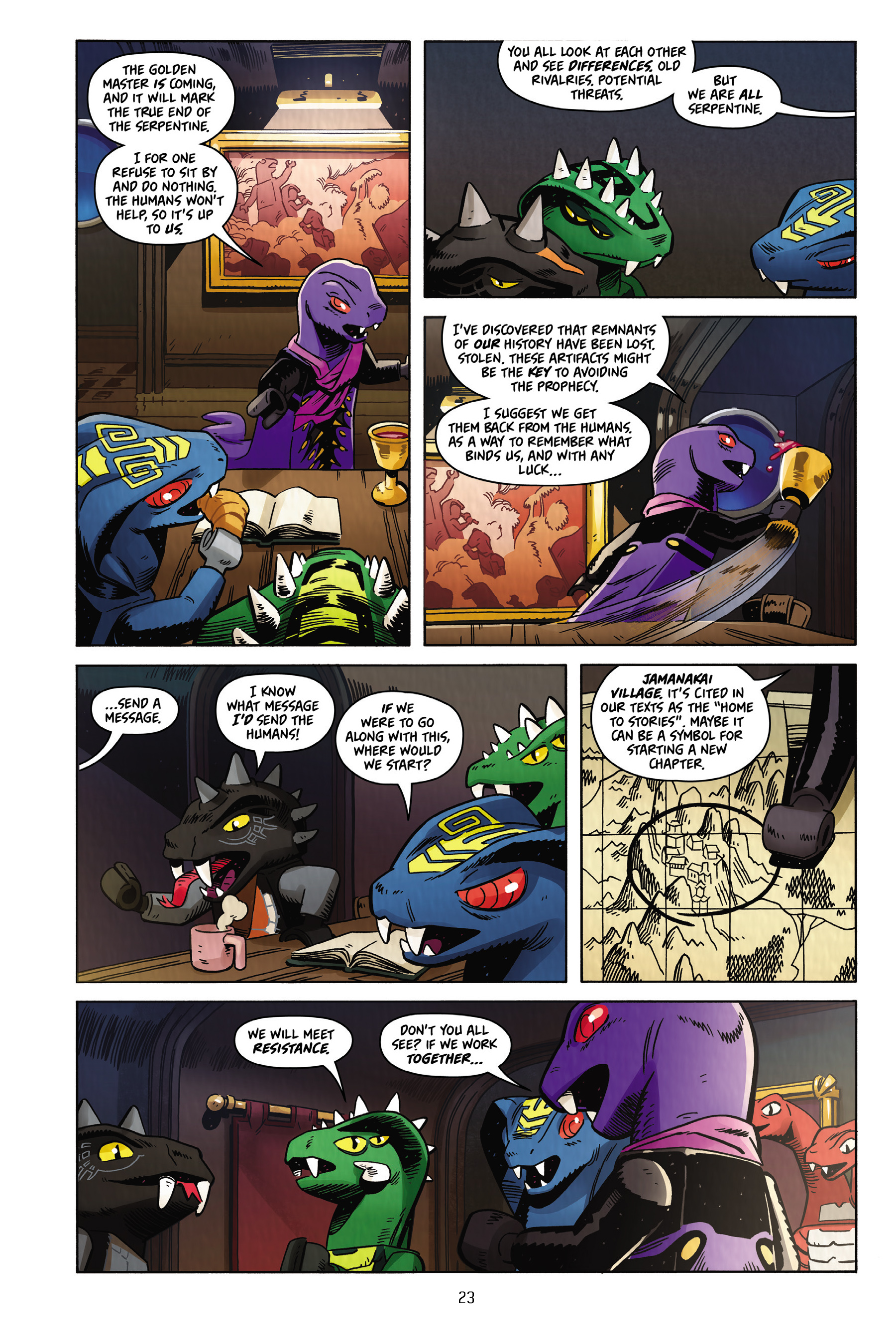 LEGO Ninjago: Strike of the Serpentine Full - Page 29