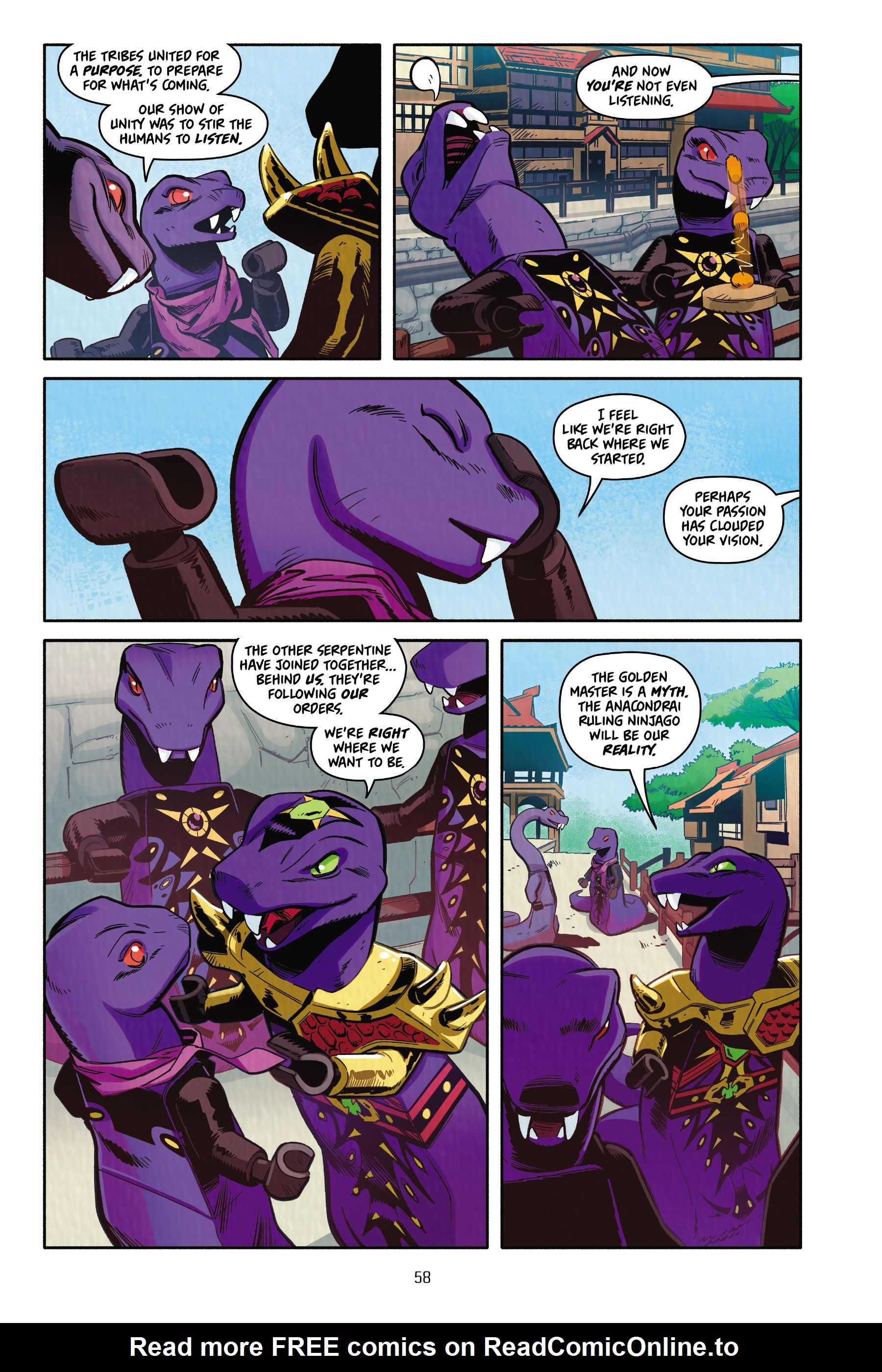 LEGO Ninjago: Strike of the Serpentine Full - Page 64