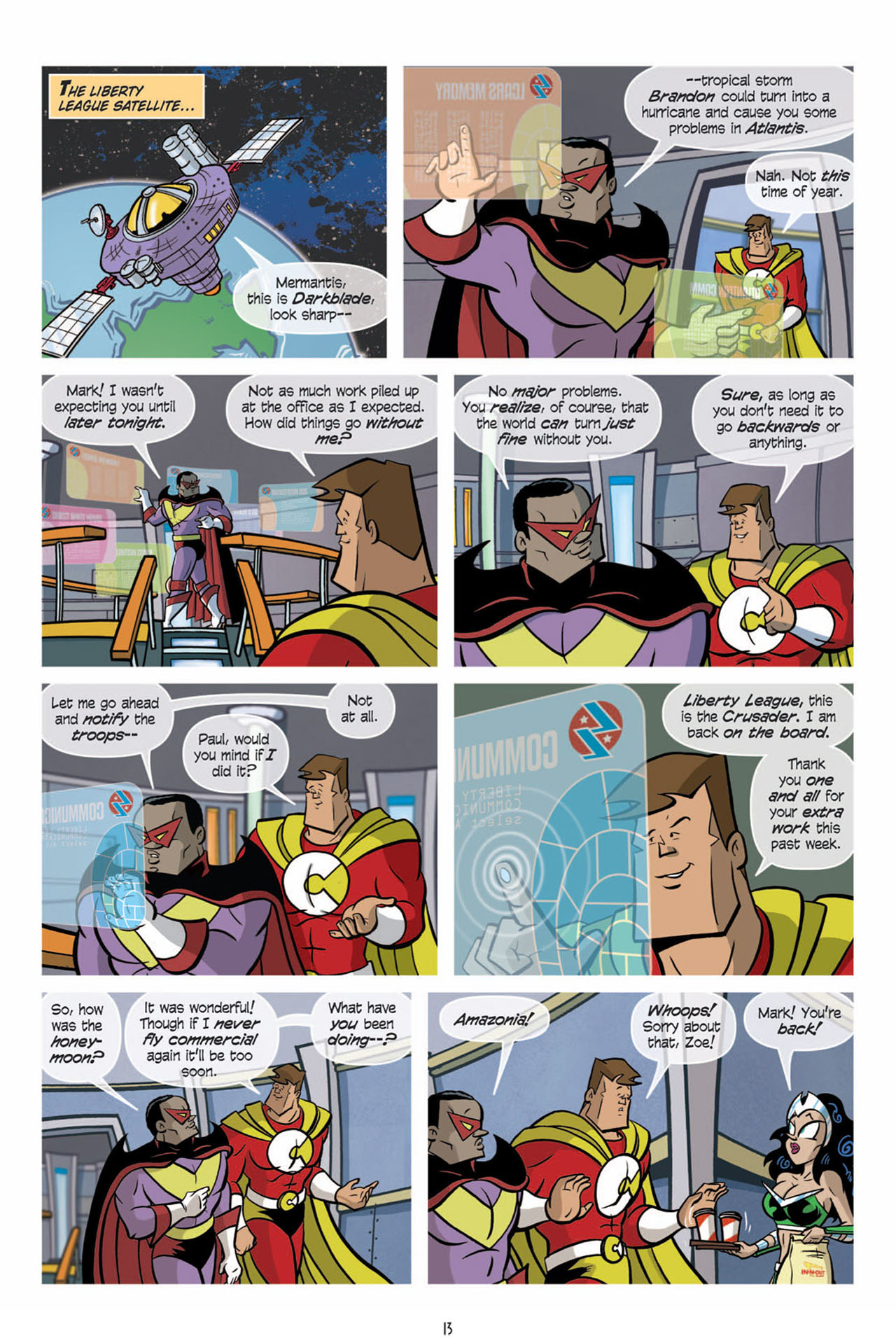 Love and Capes Issue #13 - Page 9