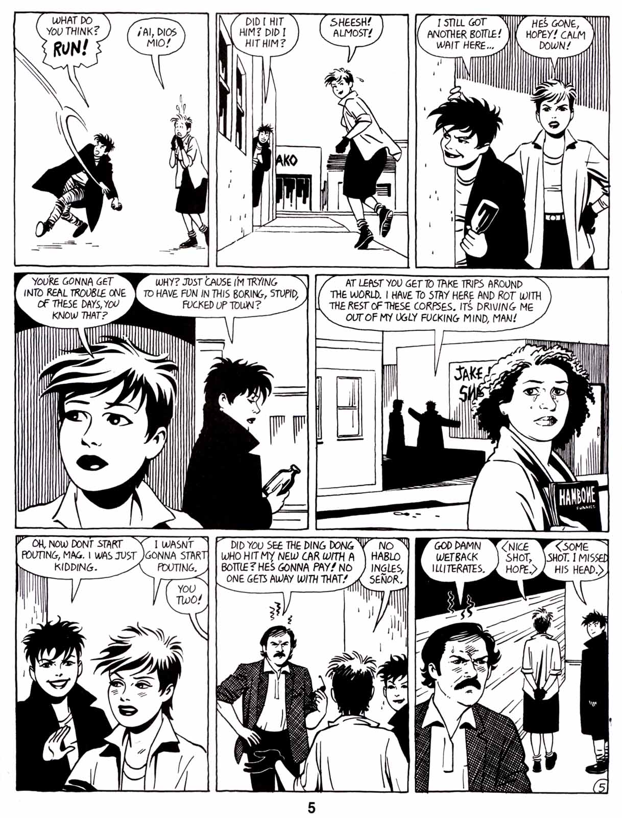 Love and Rockets (1982) Issue #13 - Page 7