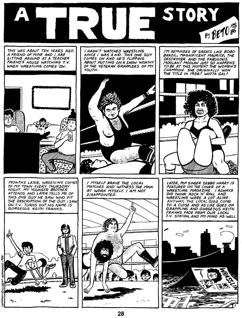 Love and Rockets (1982) Issue #16 - Page 30