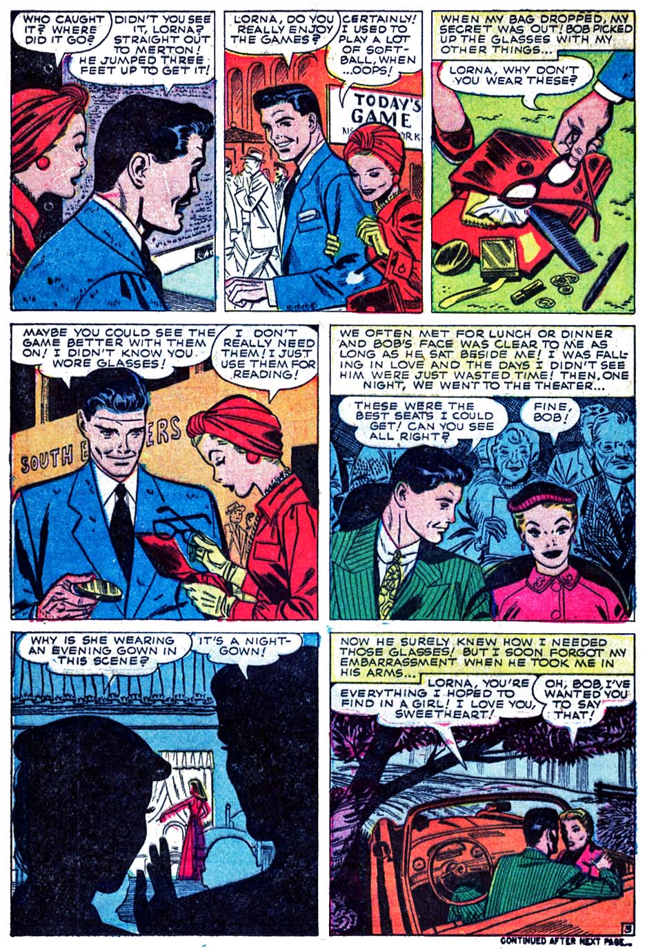 Love Romances (1949) Issue #52 - Page 12