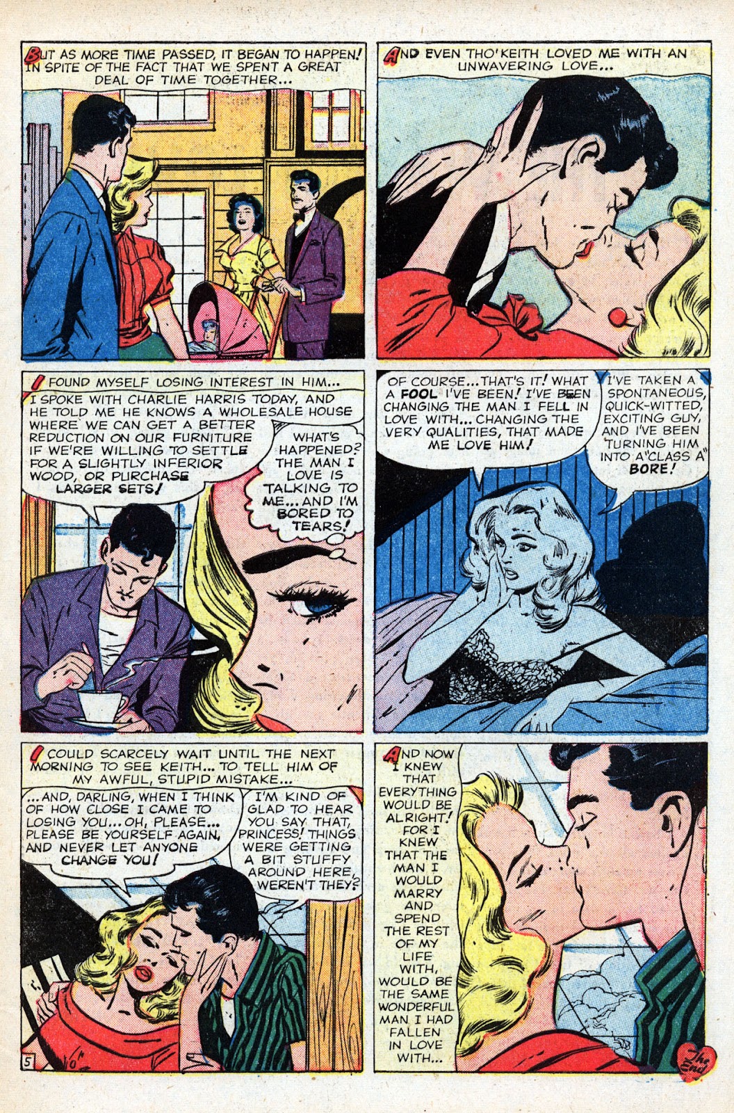 Love Romances (1949) Issue #85 - Page 7