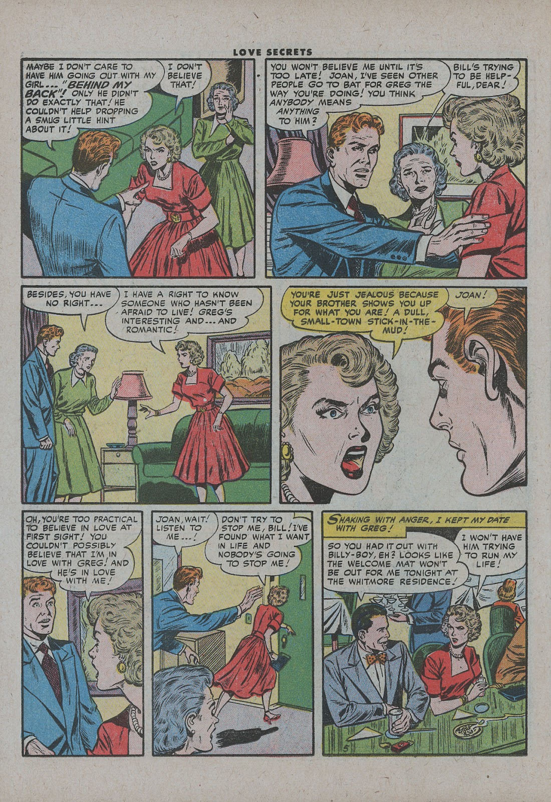 Love Secrets (1953) Issue #46 - Page 22