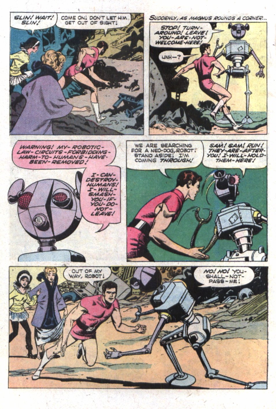 Magnus, Robot Fighter 4000 AD Issue #39 - Page 10