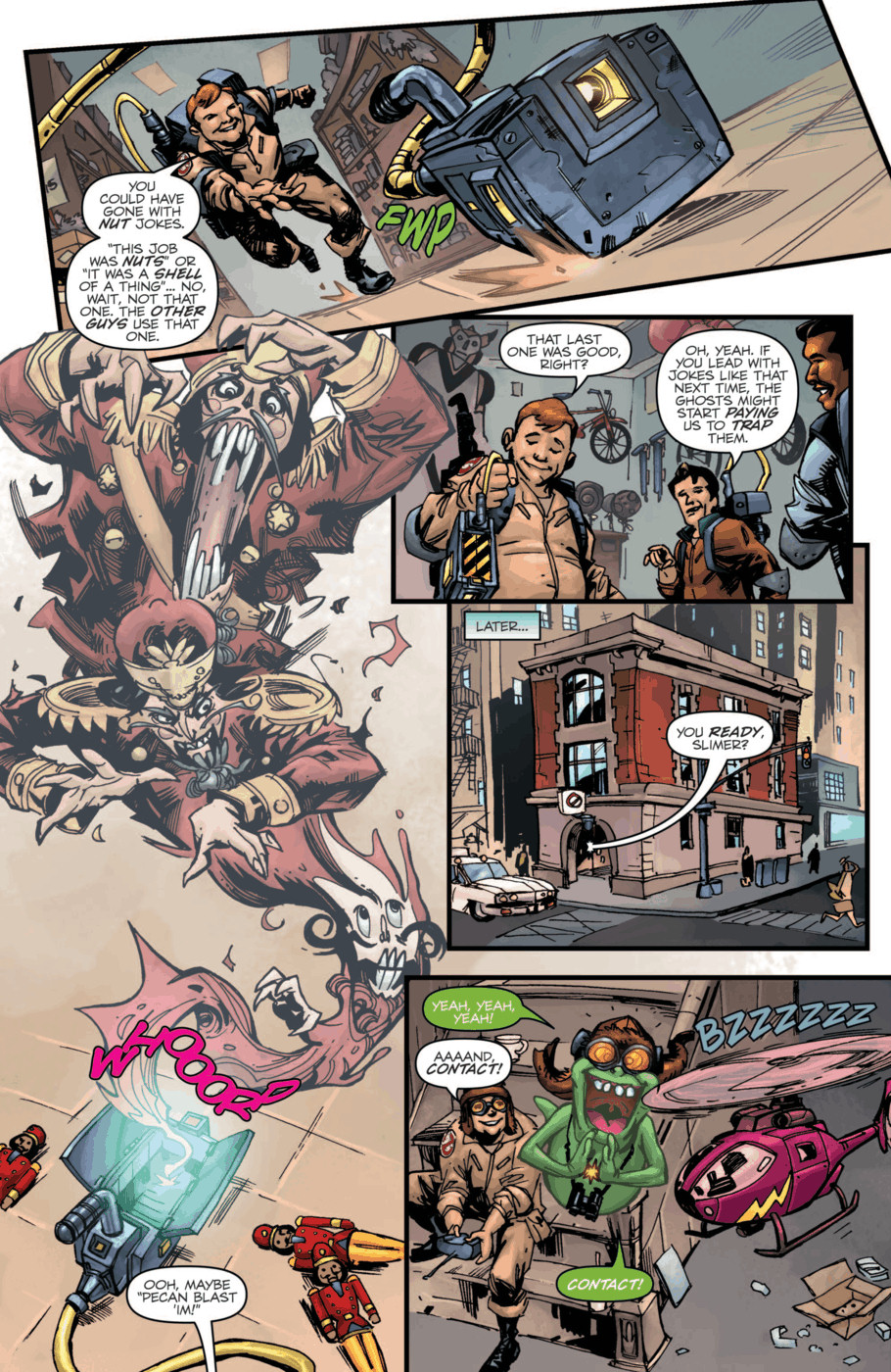 Mars Attacks The Real Ghostbusters  Full - Page 9