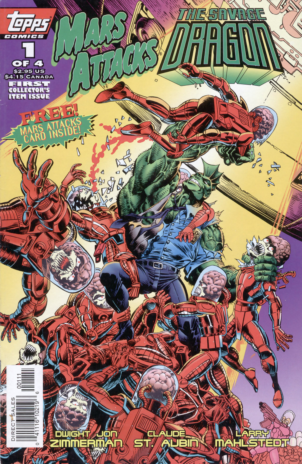 Mars Attacks The Savage Dragon Issue #1 - Page 1
