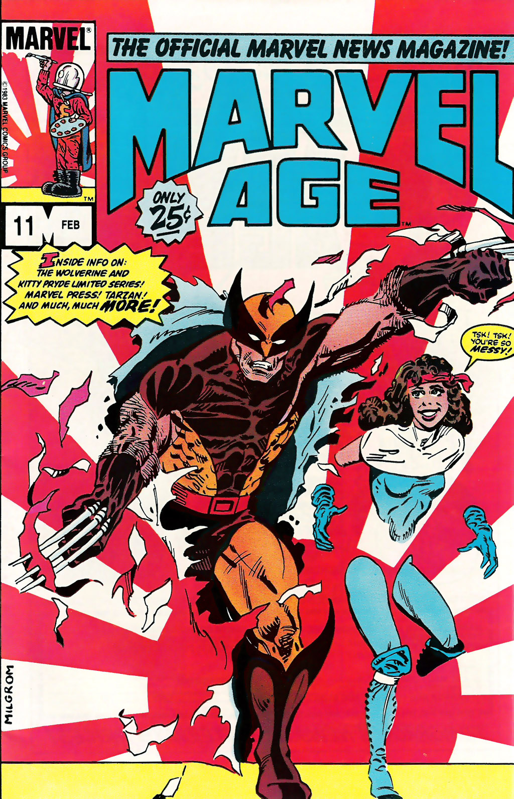 Marvel Age Issue #11 - Page 1