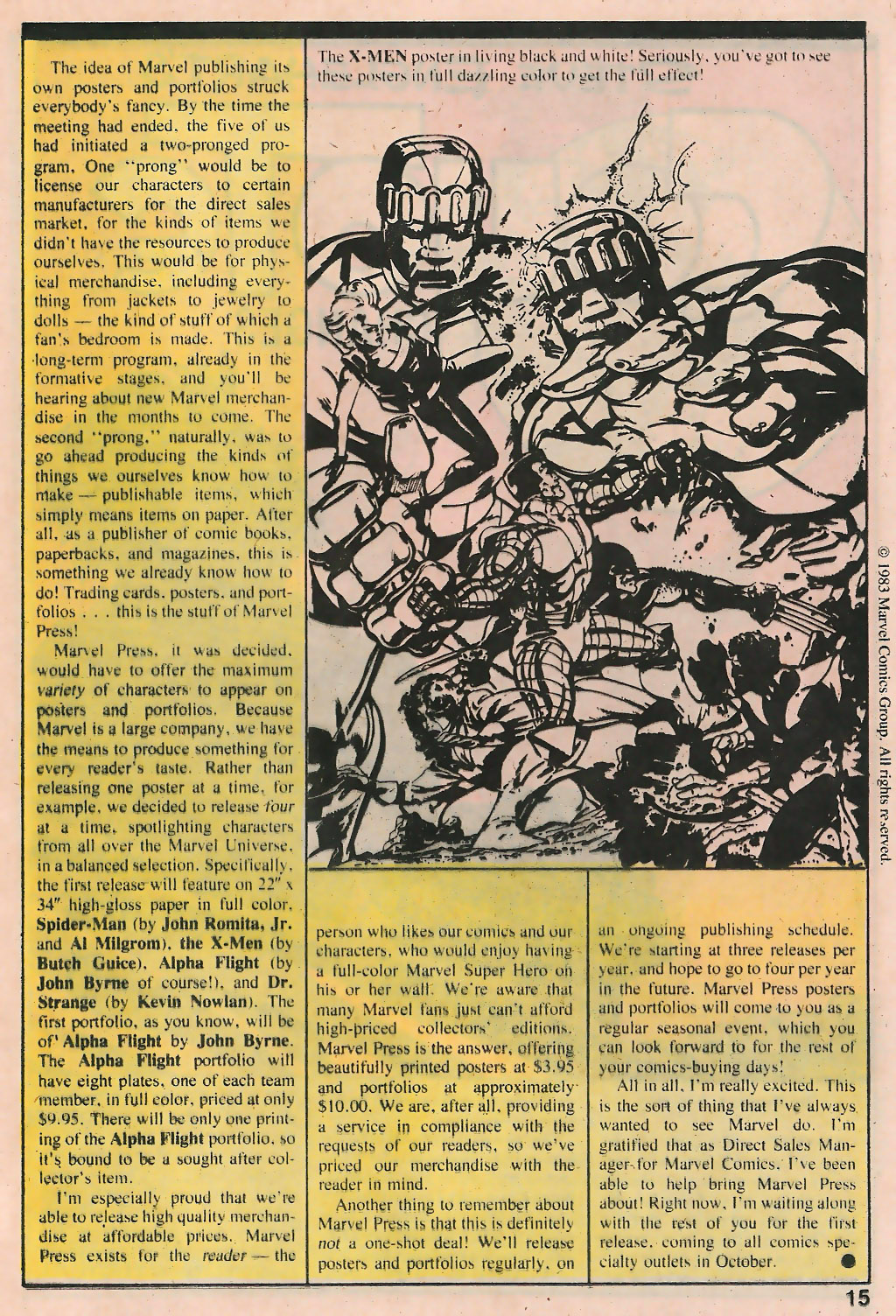 Marvel Age Issue #11 - Page 17