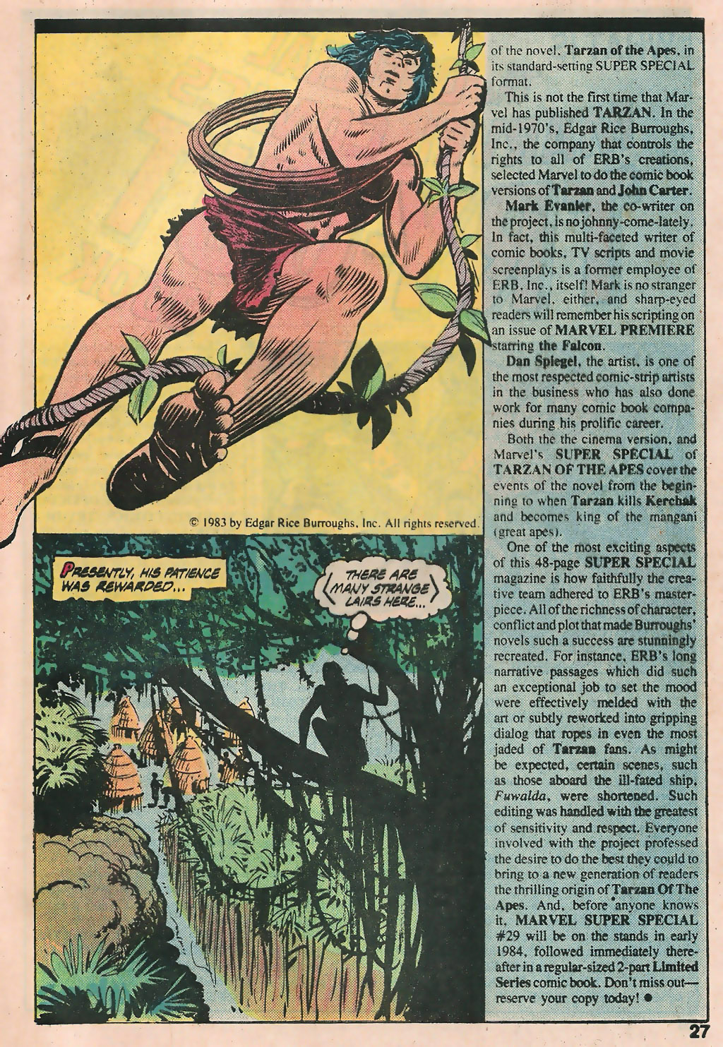 Marvel Age Issue #11 - Page 29