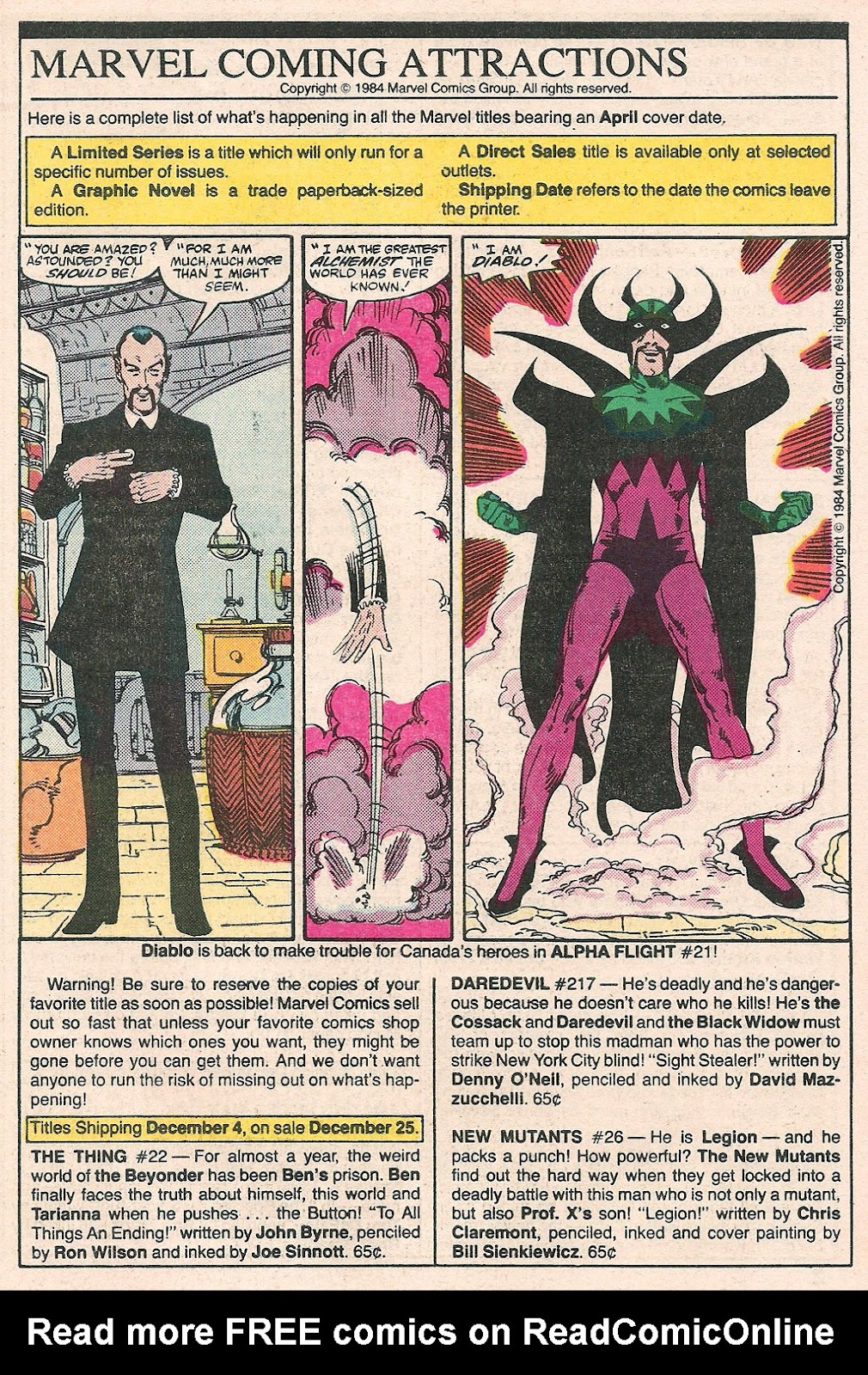 Marvel Age Issue #24 - Page 3