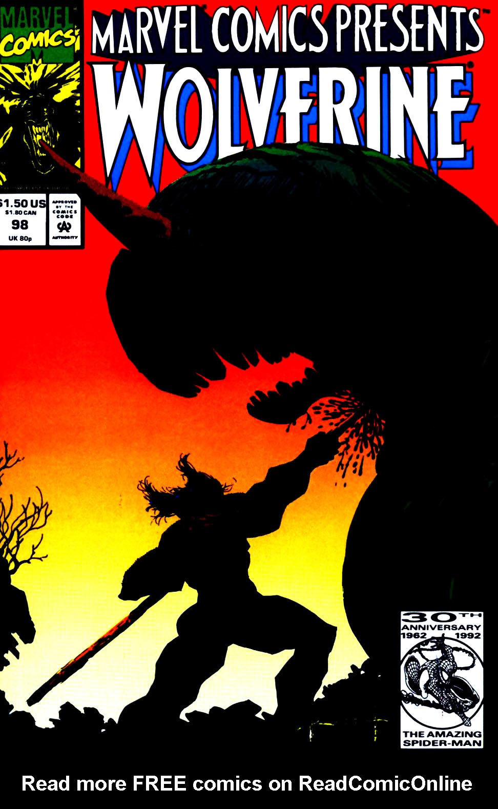 Marvel Comics Presents (1988) Issue #98 - Page 1
