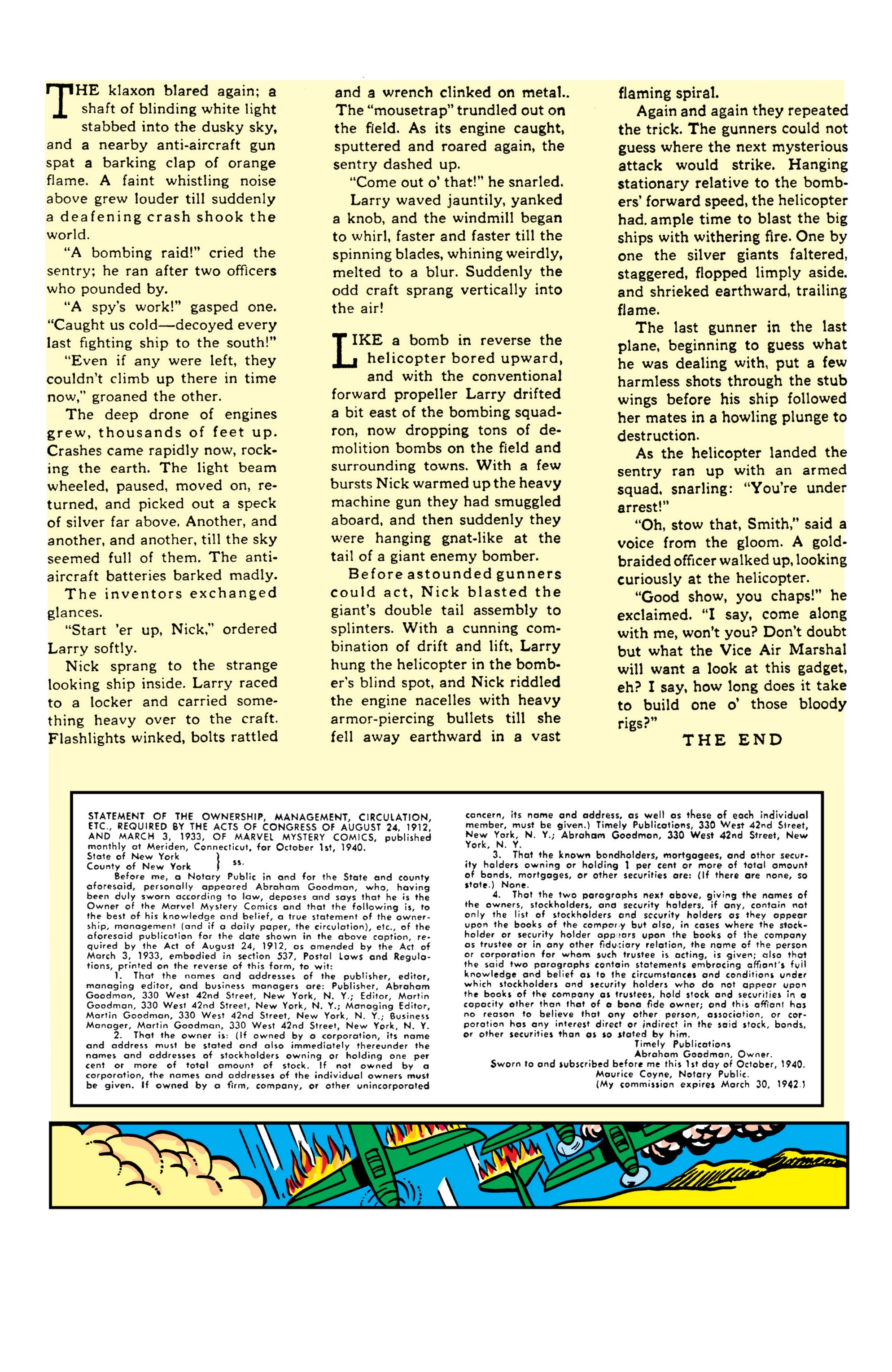 Marvel Mystery Comics (1939) Issue #16 - Page 36