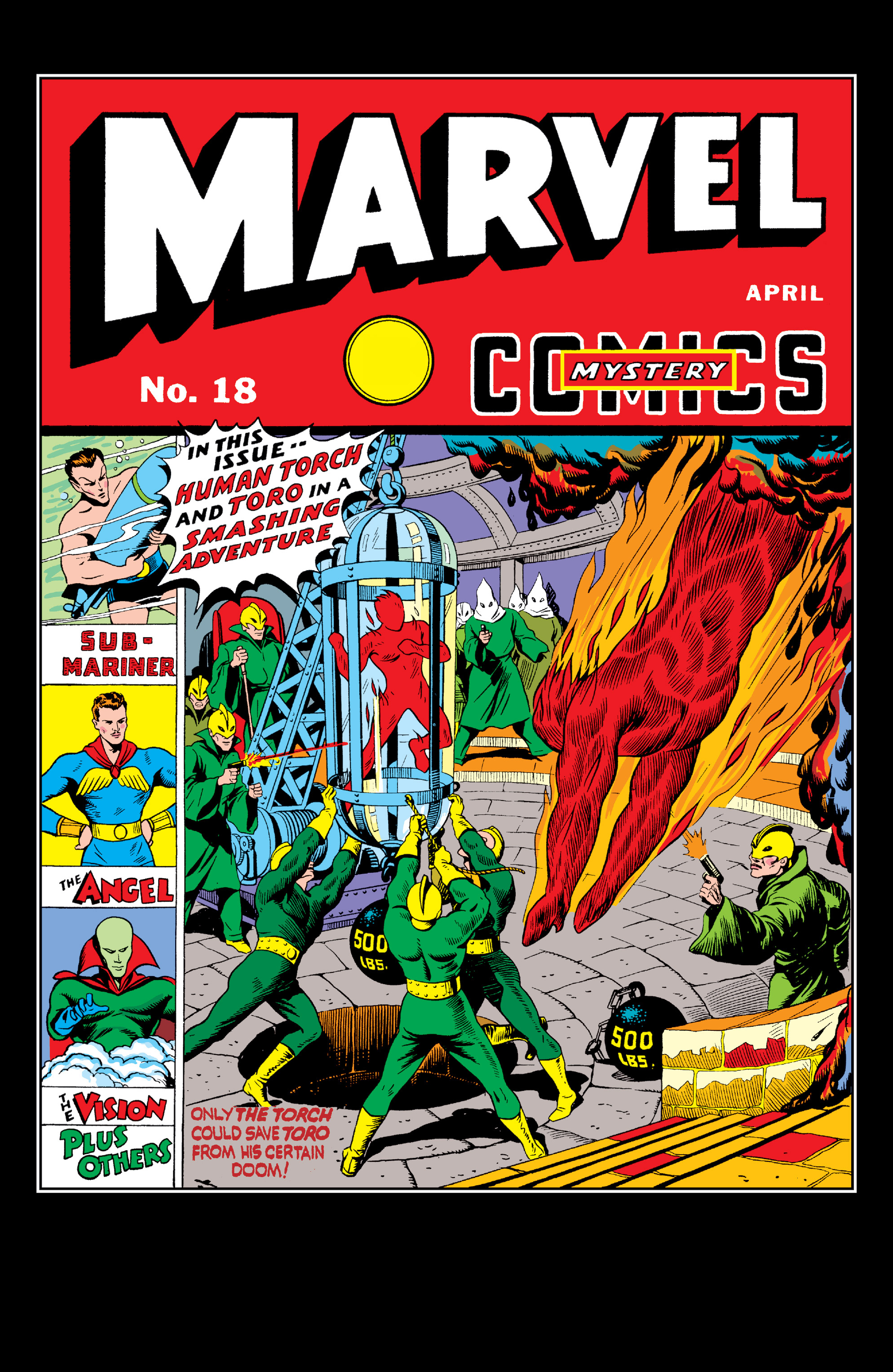 Marvel Mystery Comics (1939) Issue #18 - Page 1