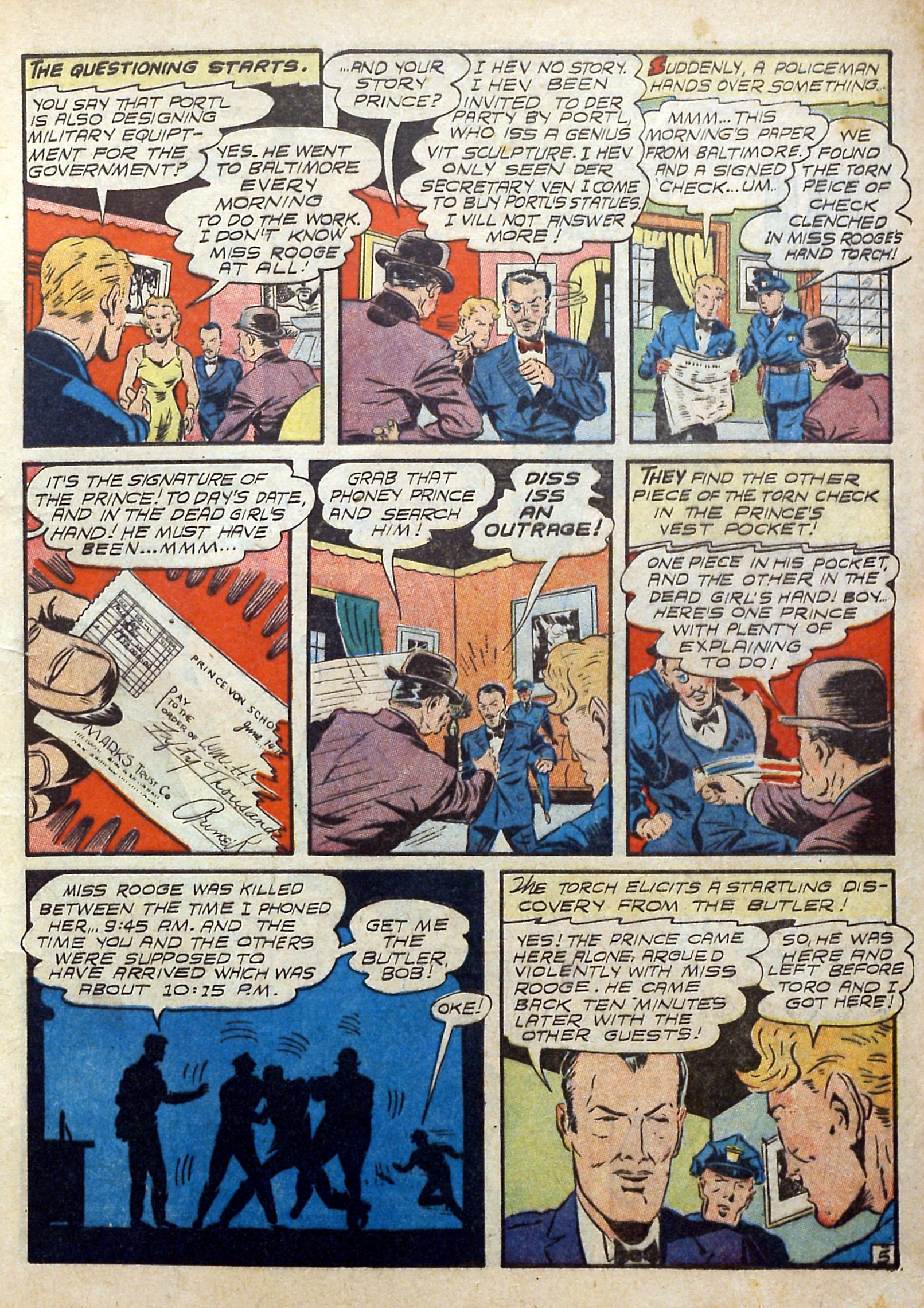 Marvel Mystery Comics (1939) Issue #32 - Page 7