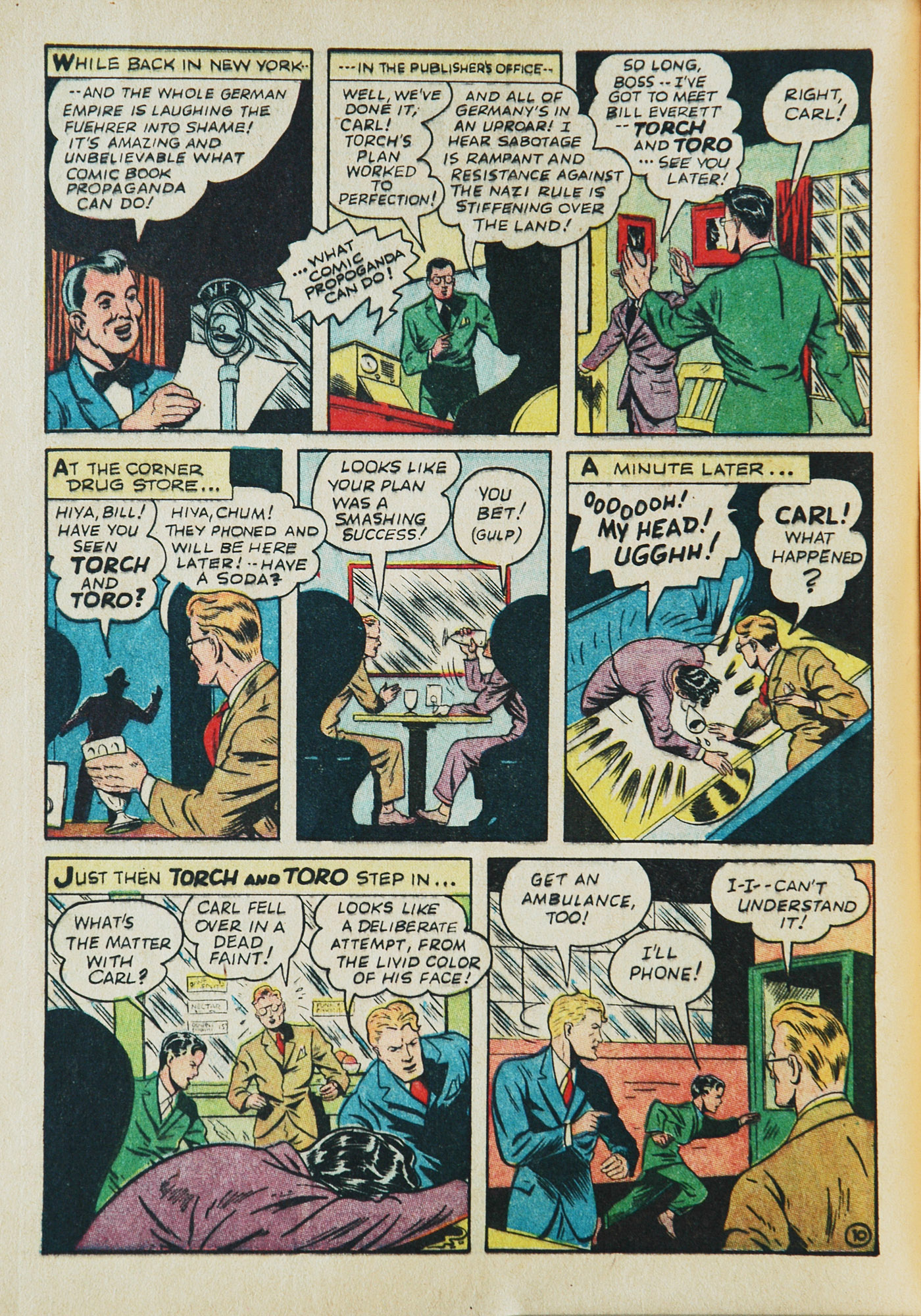 Marvel Mystery Comics (1939) Issue #34 - Page 12