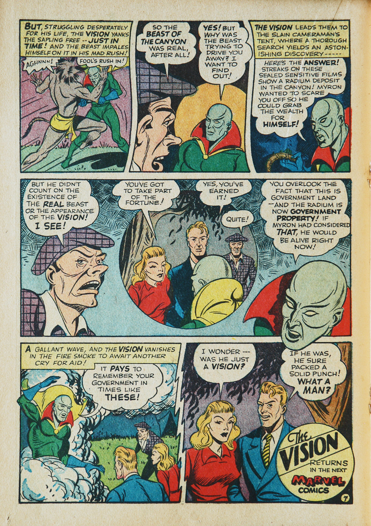 Marvel Mystery Comics (1939) Issue #34 - Page 34