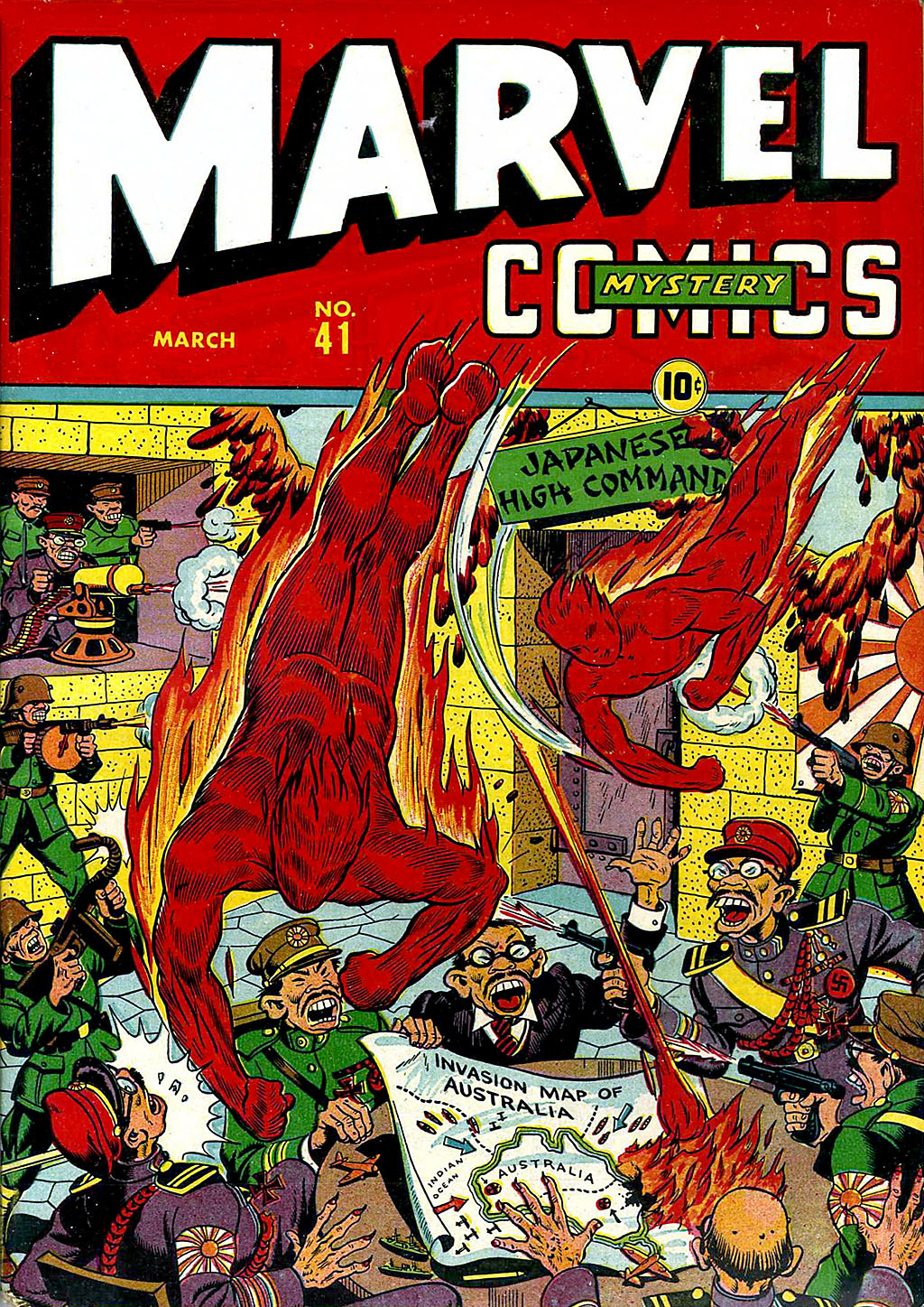 Marvel Mystery Comics (1939) Issue #41 - Page 1