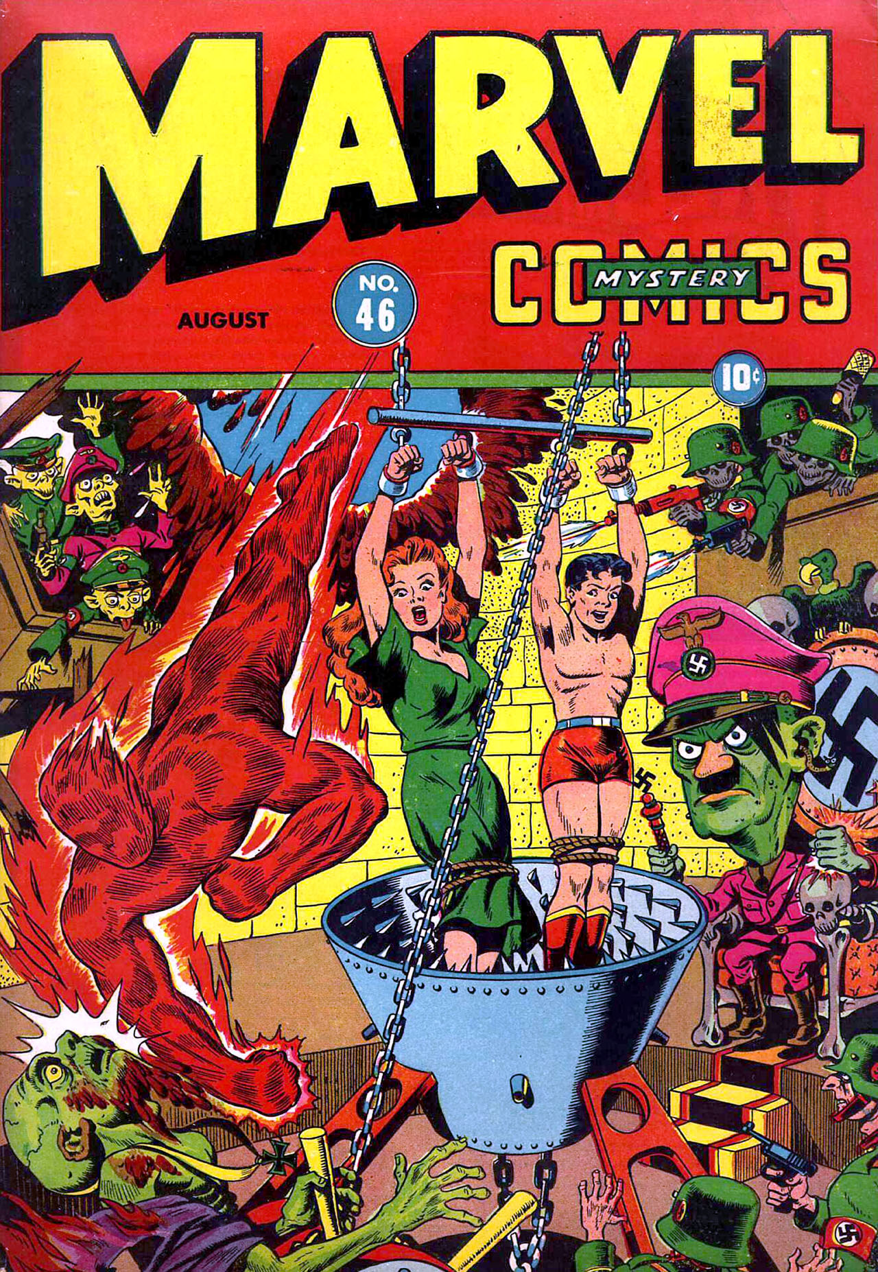 Marvel Mystery Comics (1939) Issue #46 - Page 1