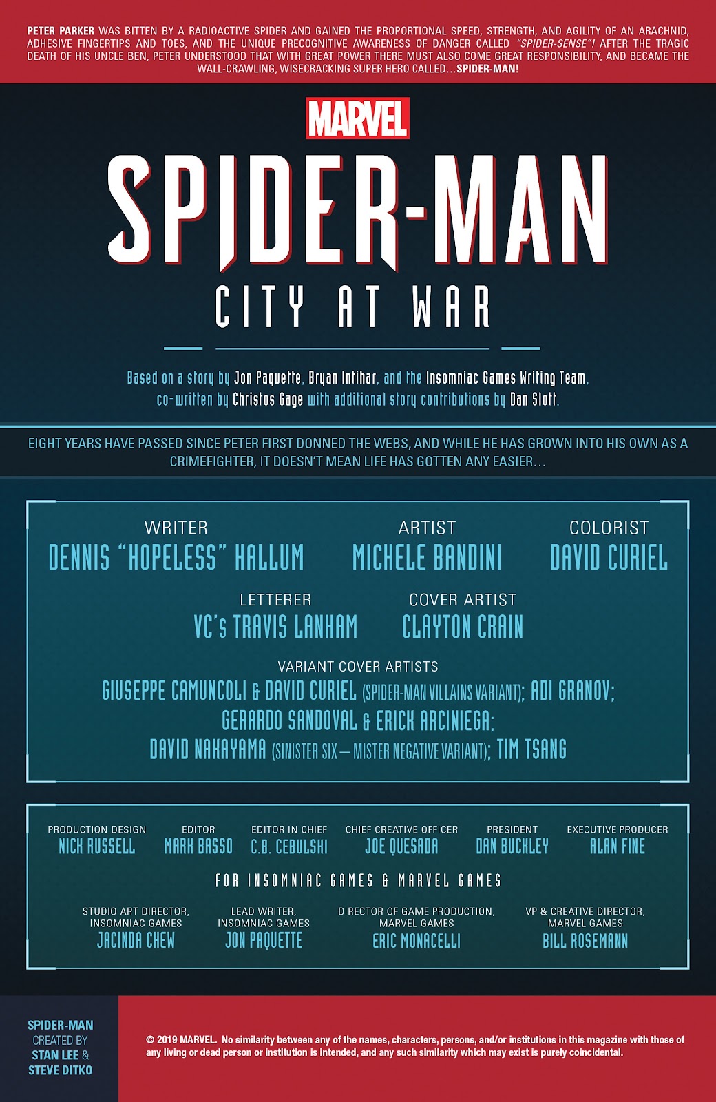 Marvel's Spider-Man: City At War Issue #1 - Page 2