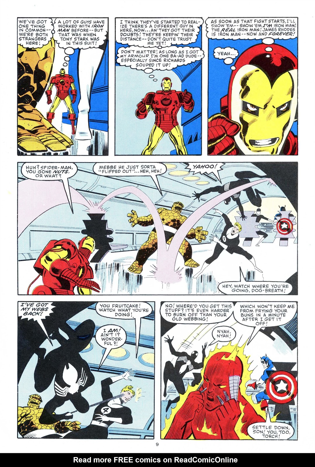 Secret Wars (1985) Issue #18 - Page 9