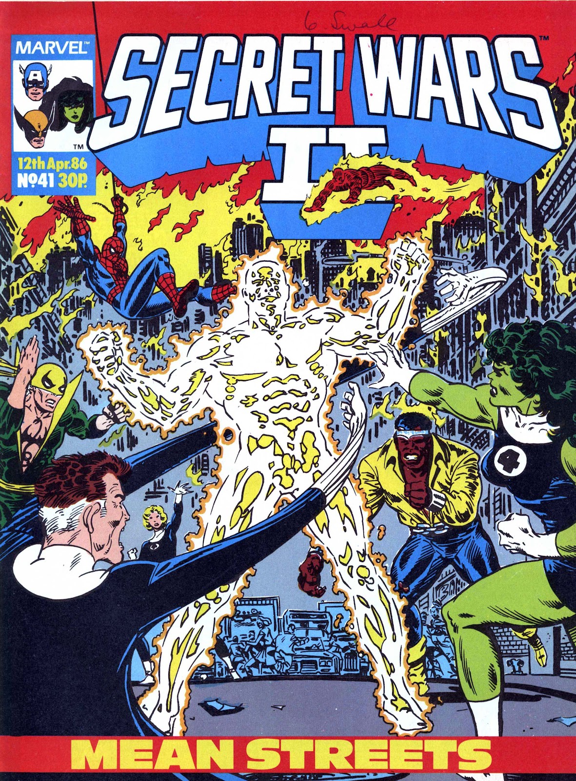 Secret Wars (1985) Issue #41 - Page 1