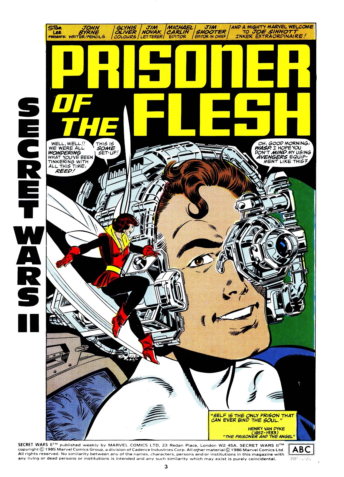 Secret Wars (1985) Issue #68 - Page 3
