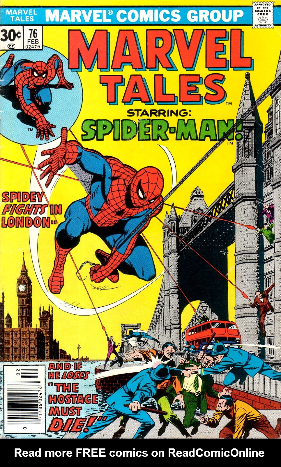 Marvel Tales (1964) Issue #76 - Page 1