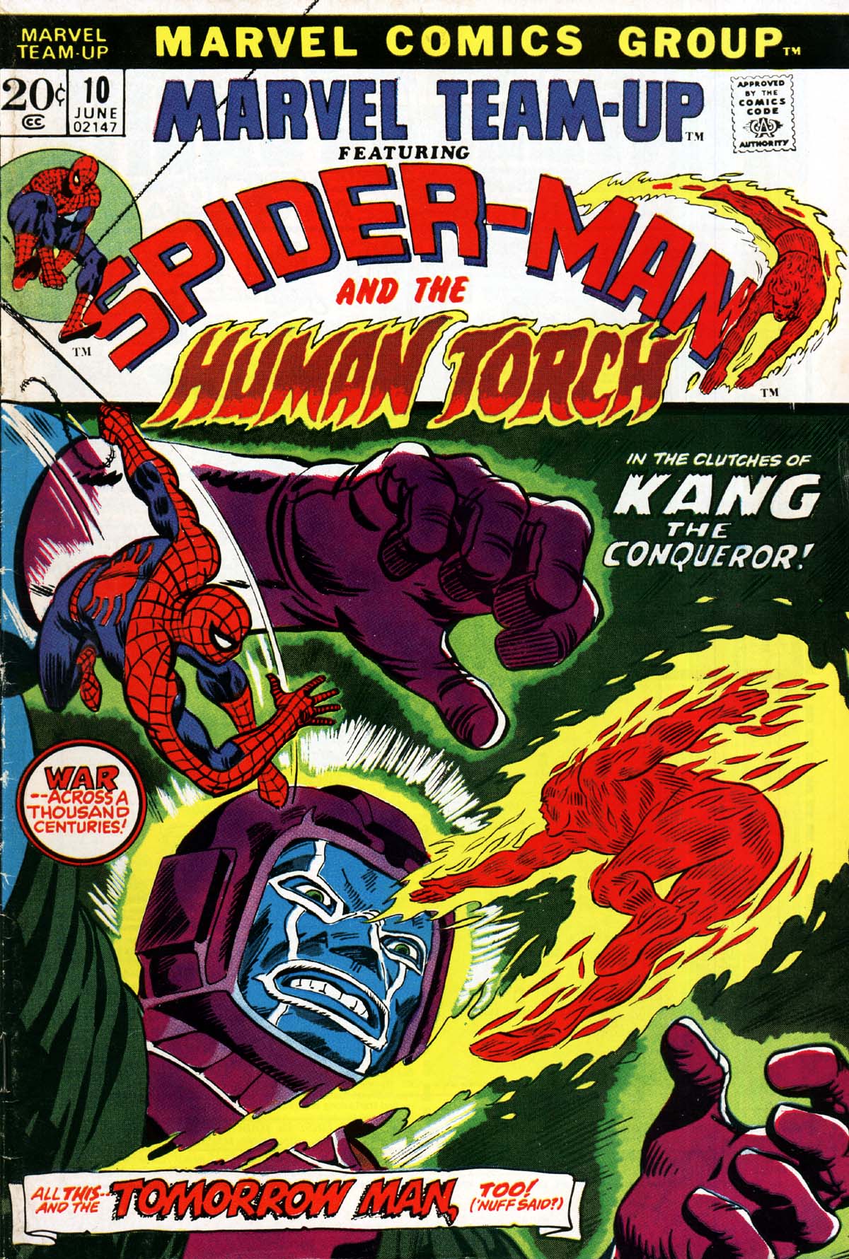 Marvel Team-Up (1972) Issue #10 - Page 1