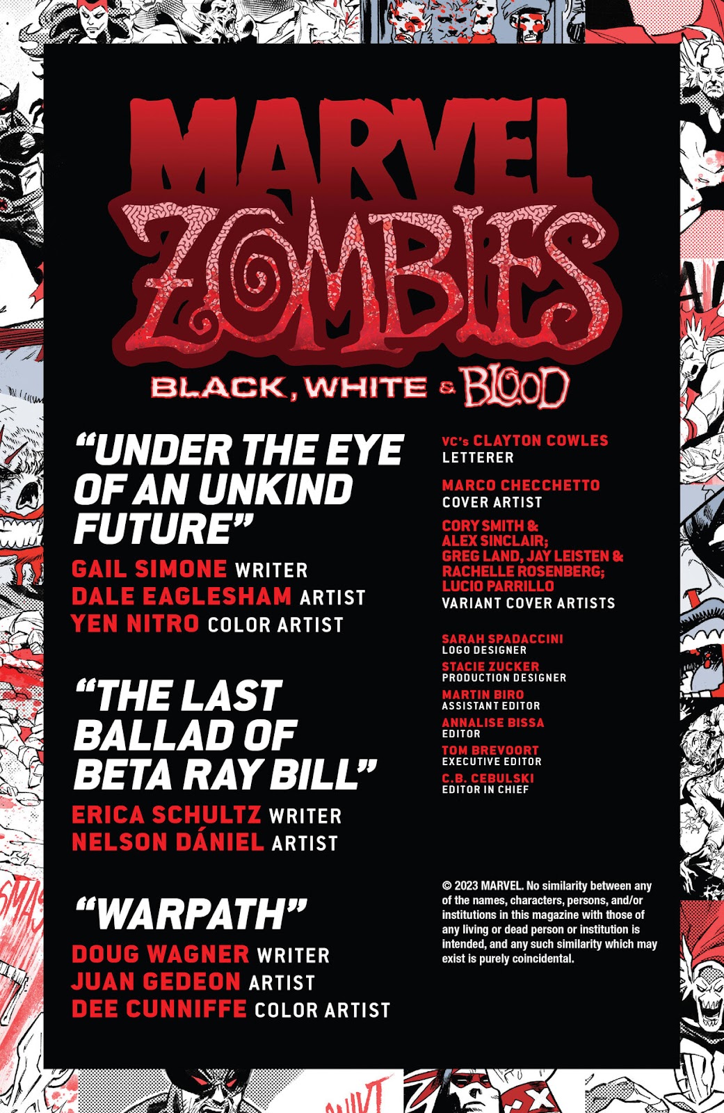Marvel Zombies: Black, White & Blood Issue #2 - Page 2