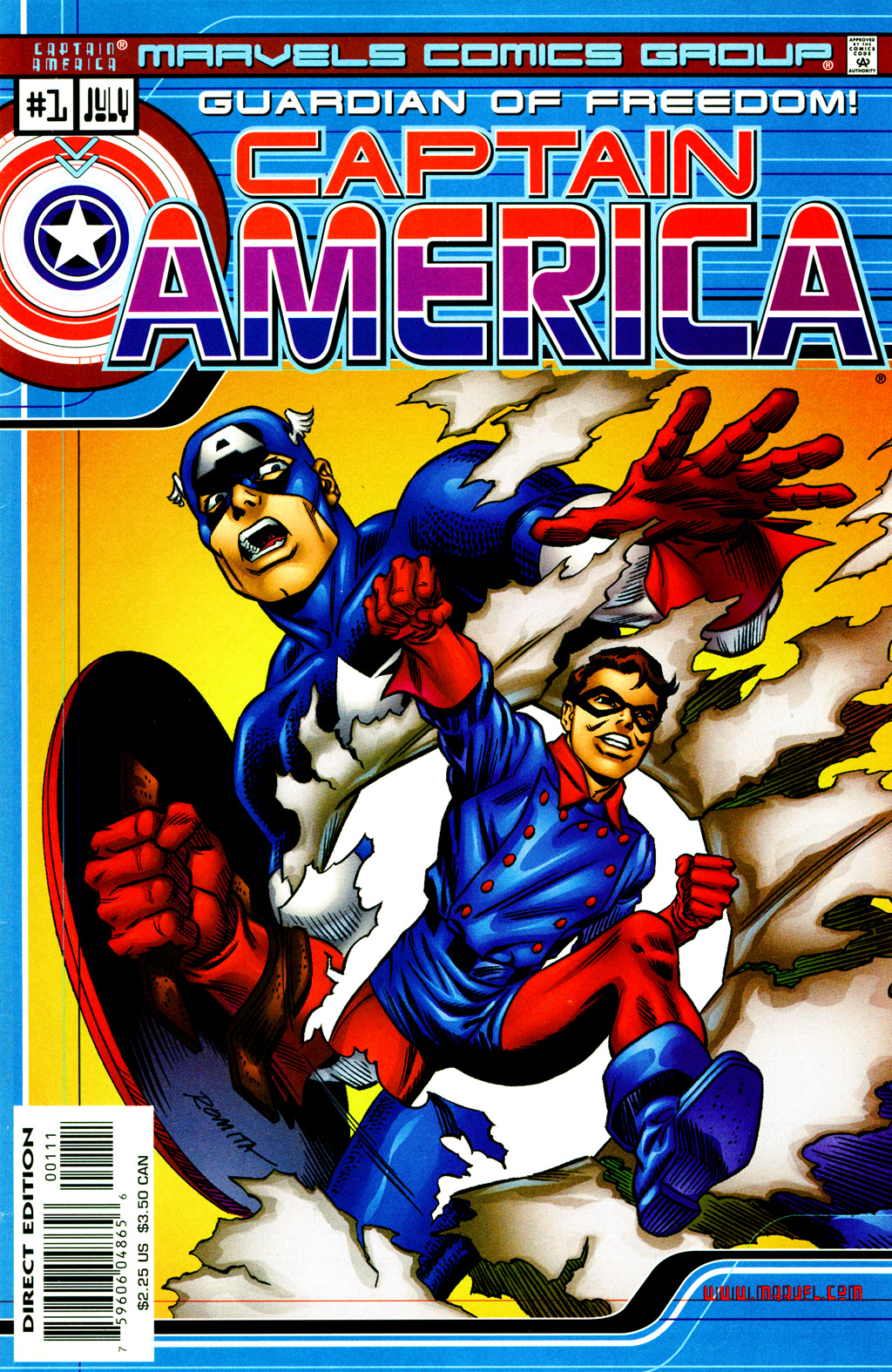 Marvels Comics Captain_America - Page 1