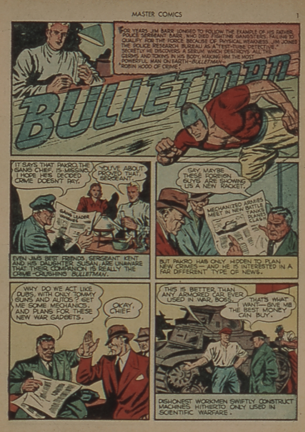 Master Comics Issue #10 - Page 3
